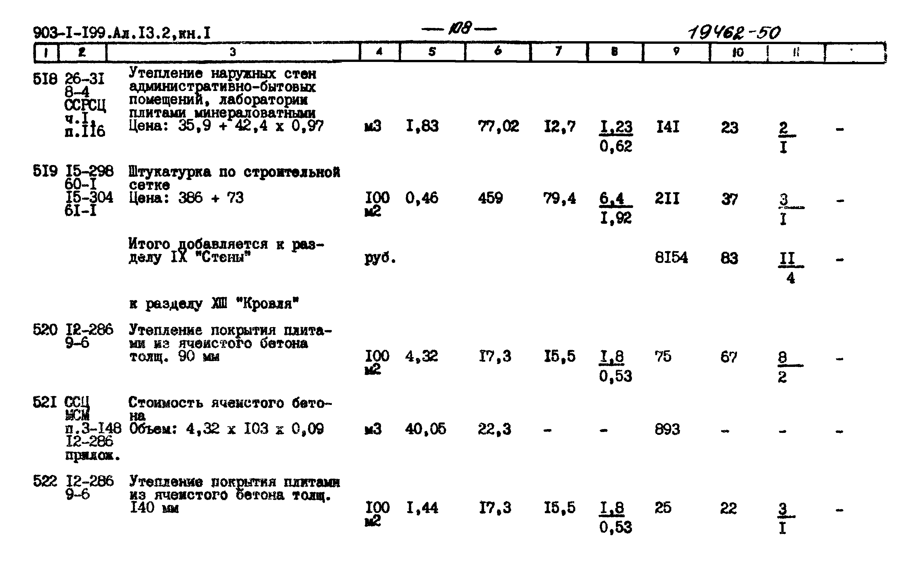 Типовой проект 903-1-199