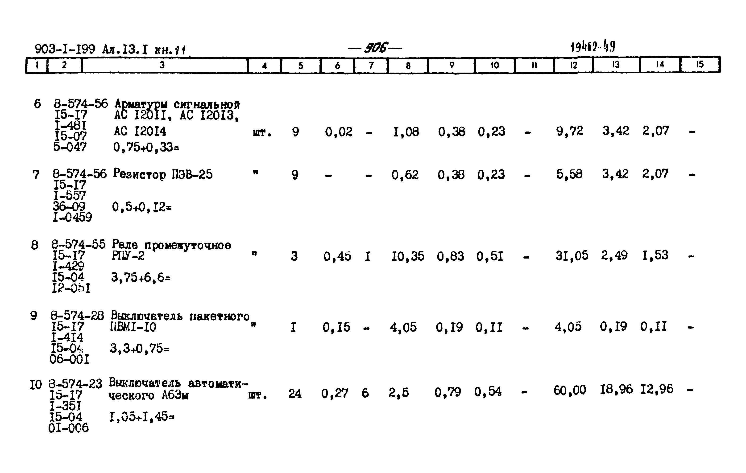 Типовой проект 903-1-199