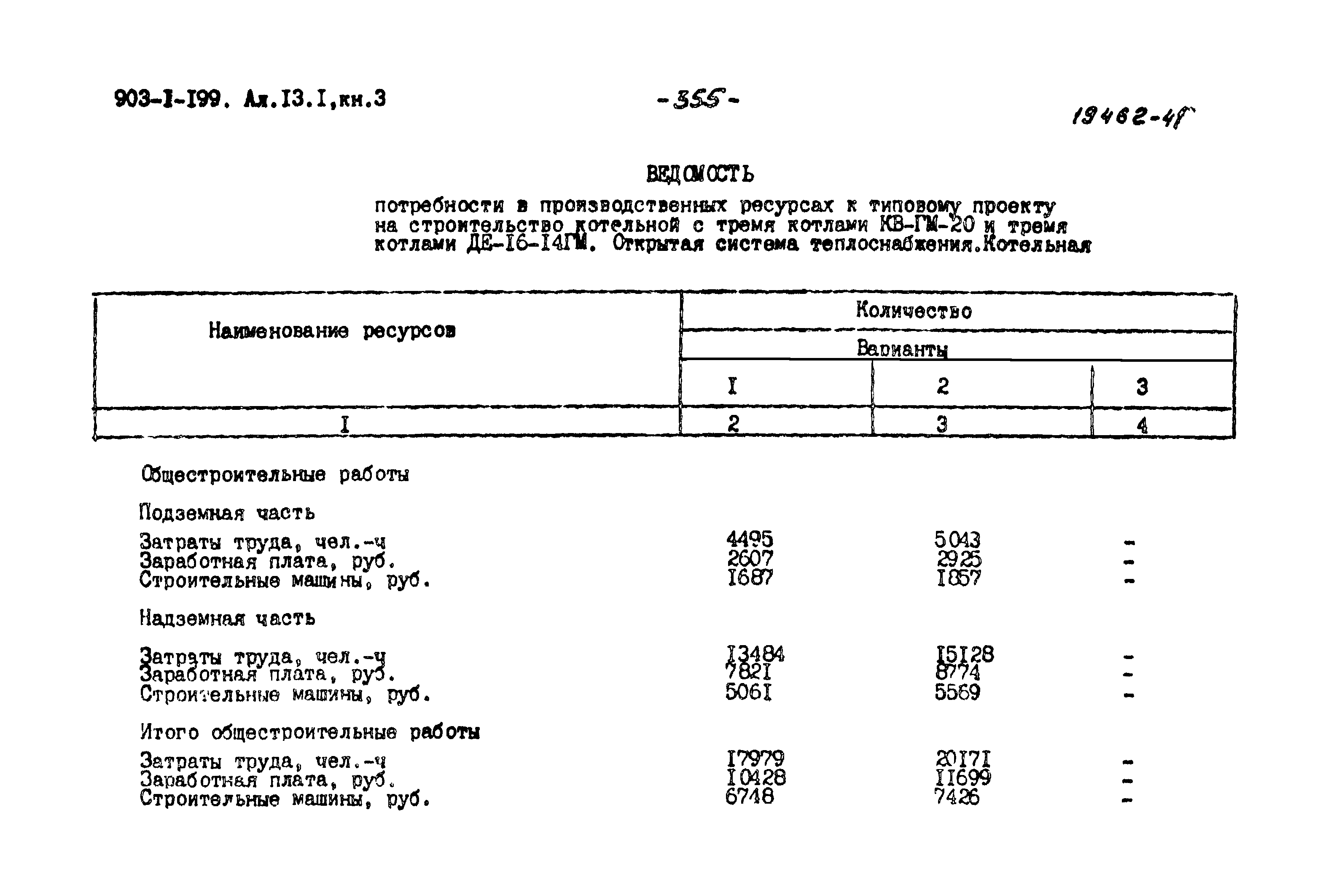 Типовой проект 903-1-199