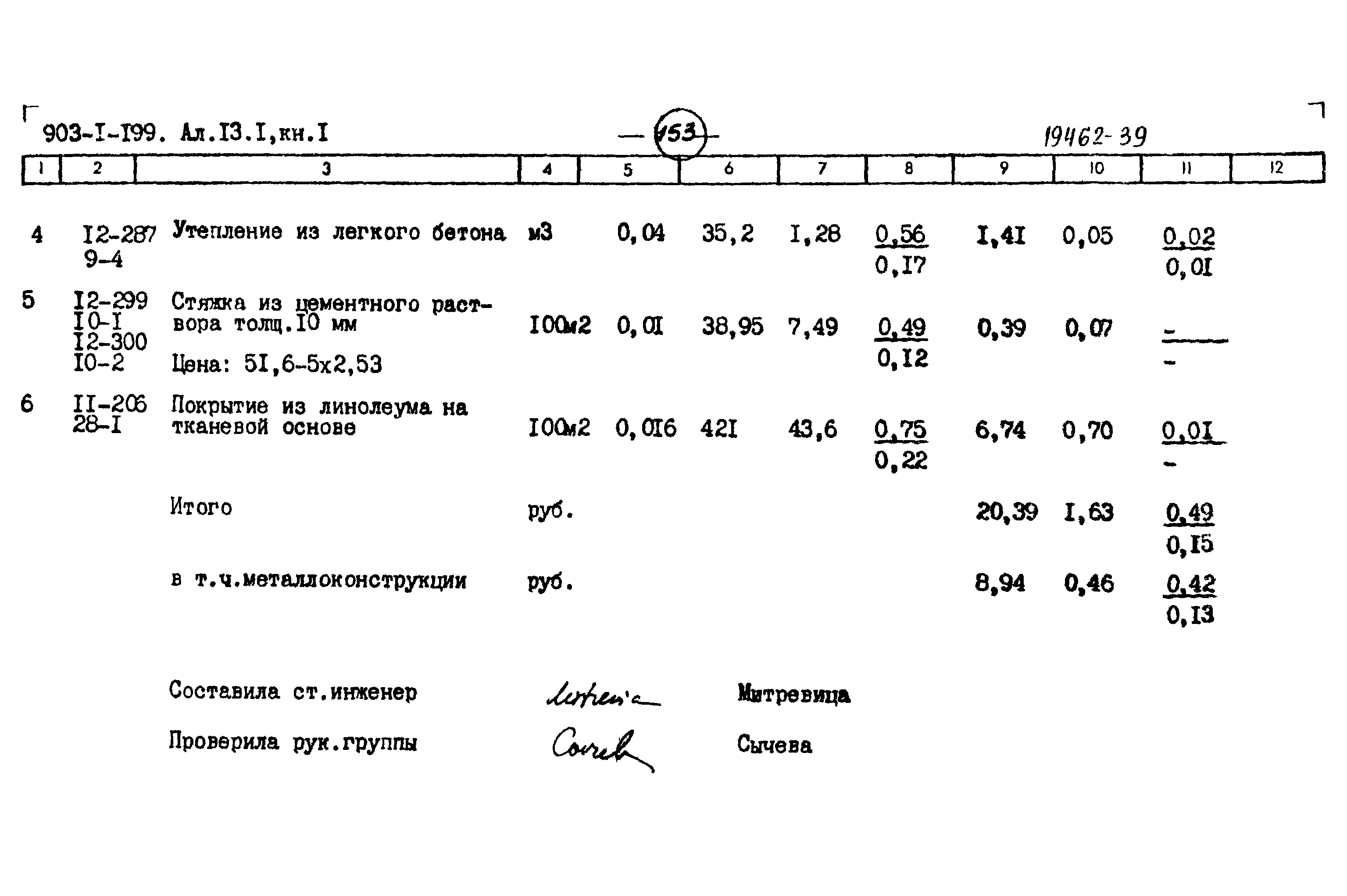 Типовой проект 903-1-199