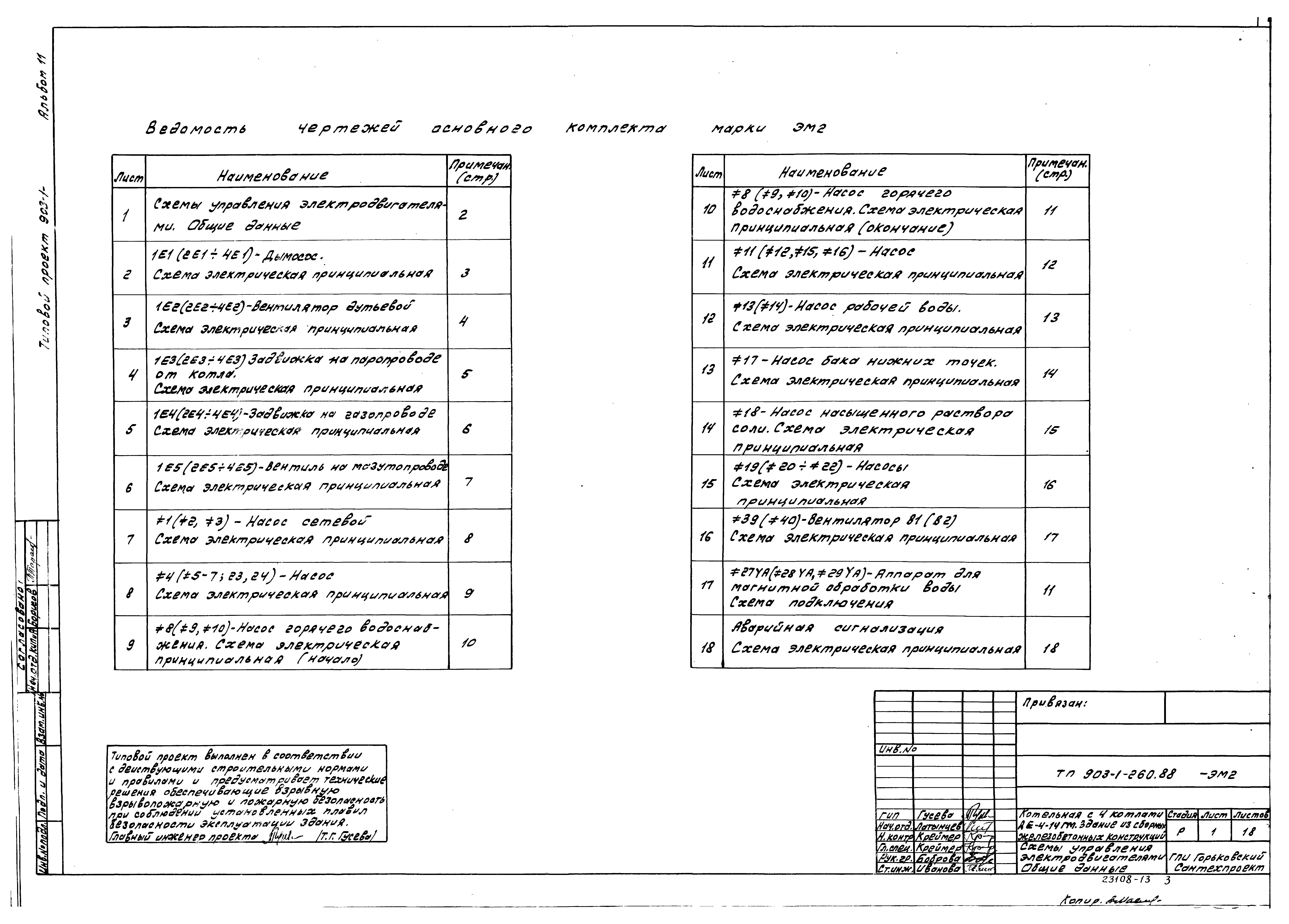 Типовой проект 903-1-260.88