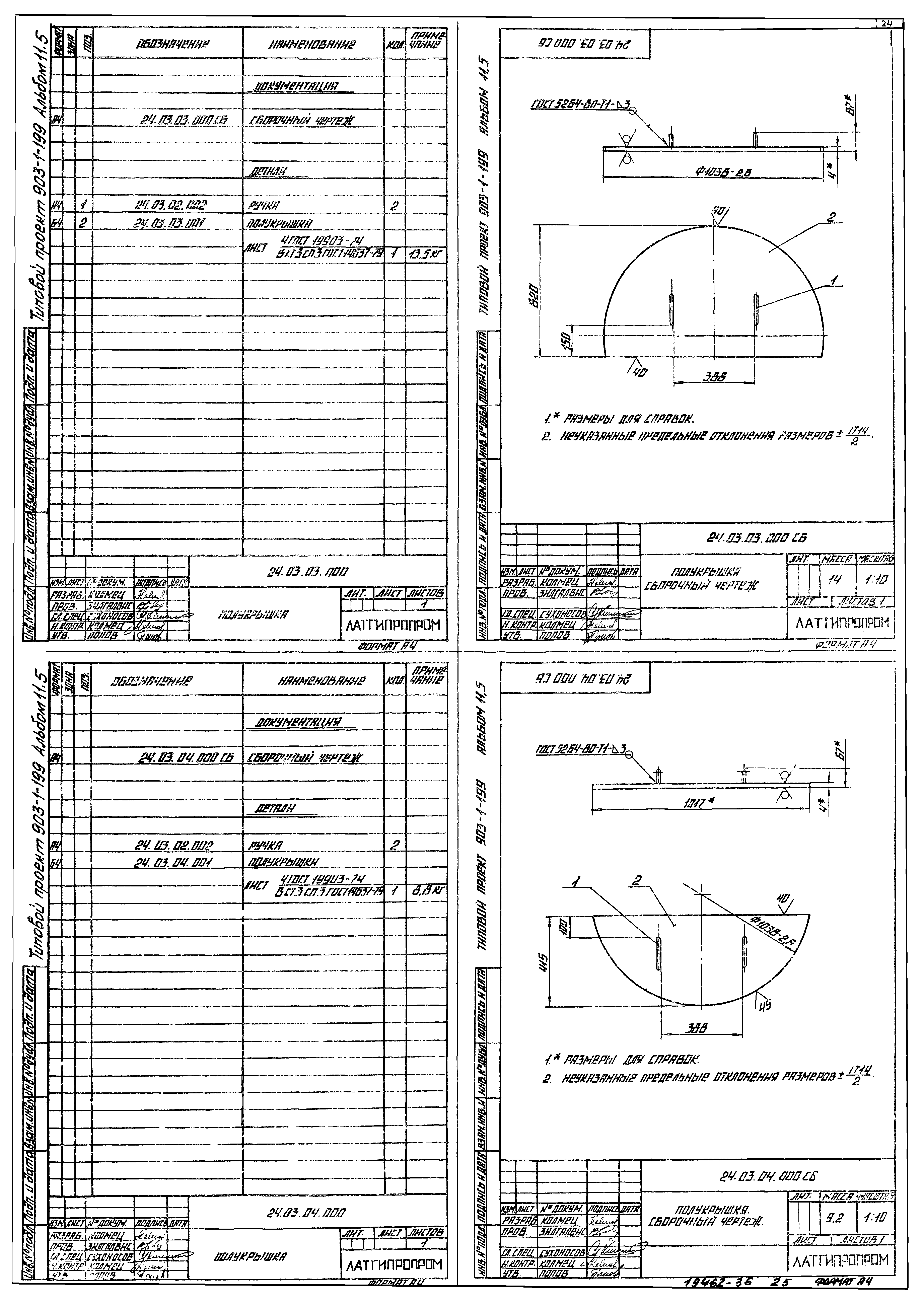 Типовой проект 903-1-199