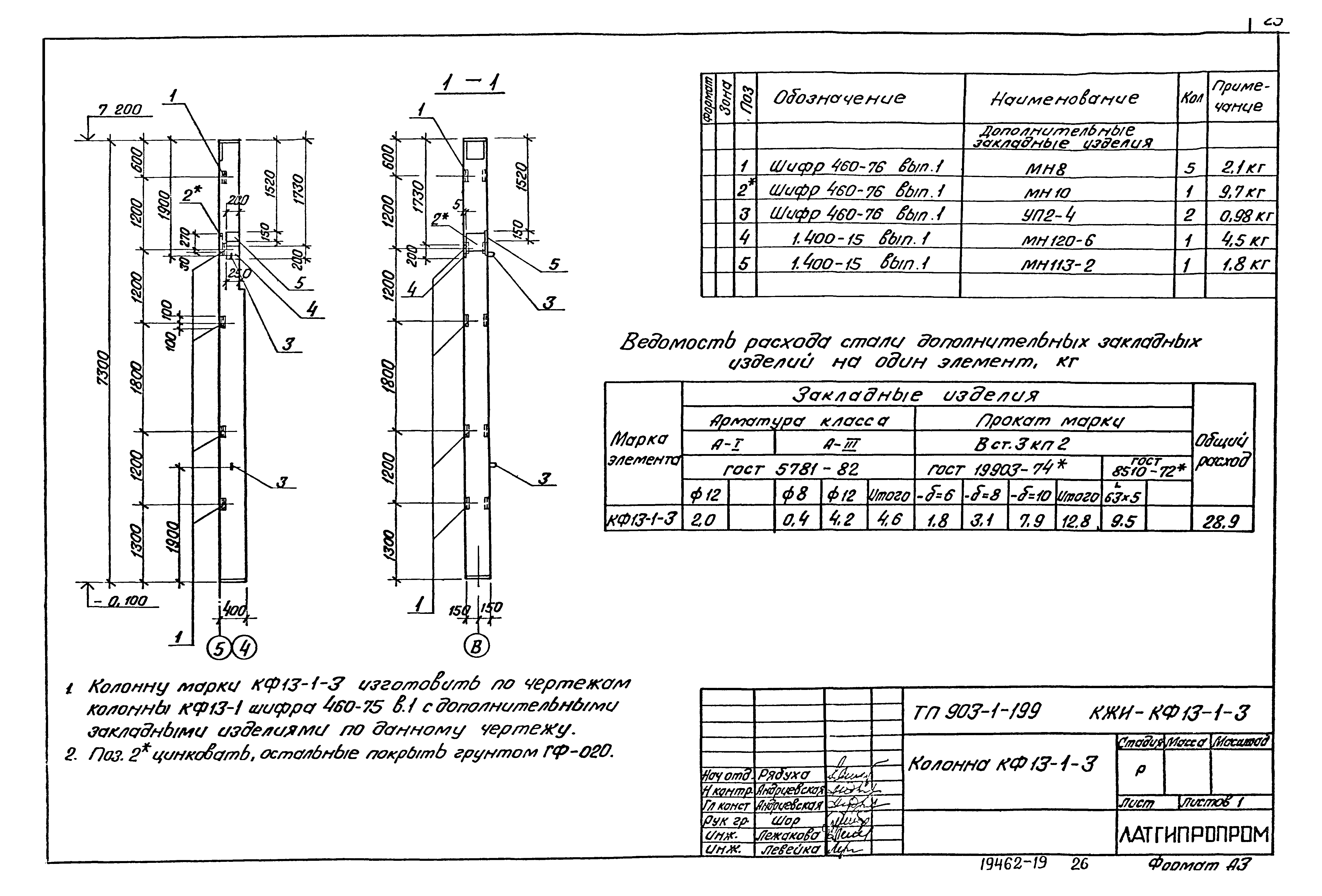 Типовой проект 903-1-199