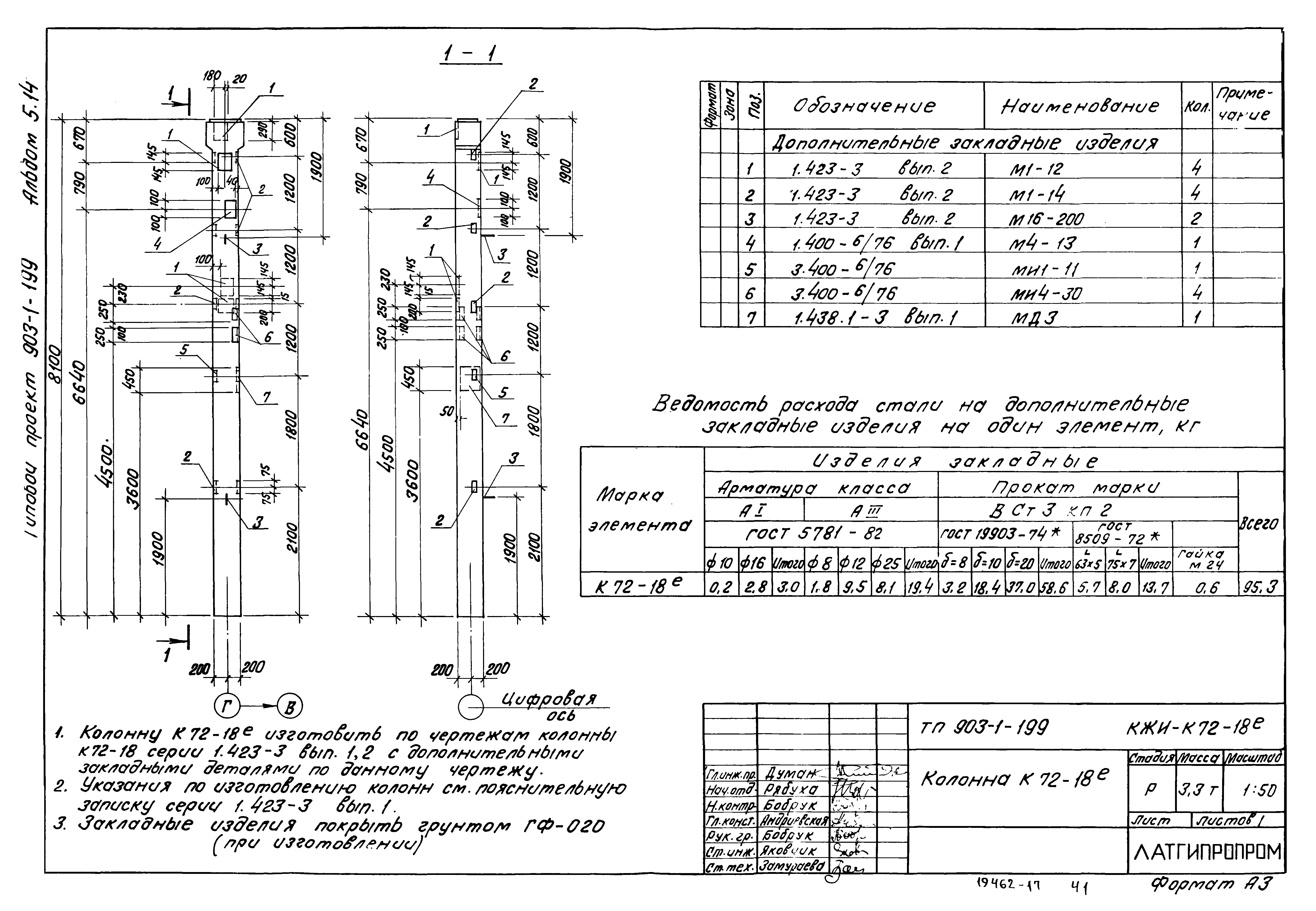 Типовой проект 903-1-199
