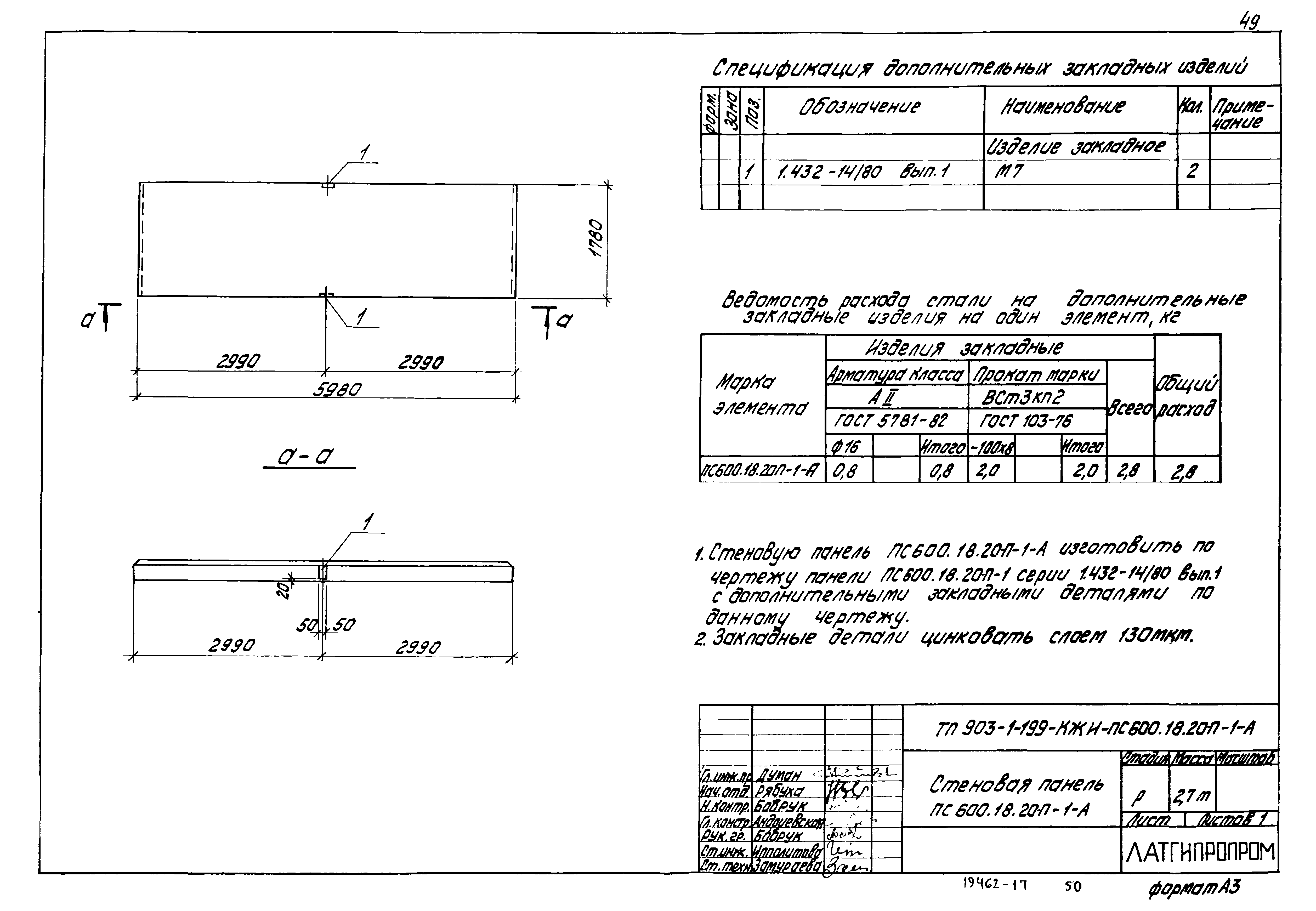 Типовой проект 903-1-199