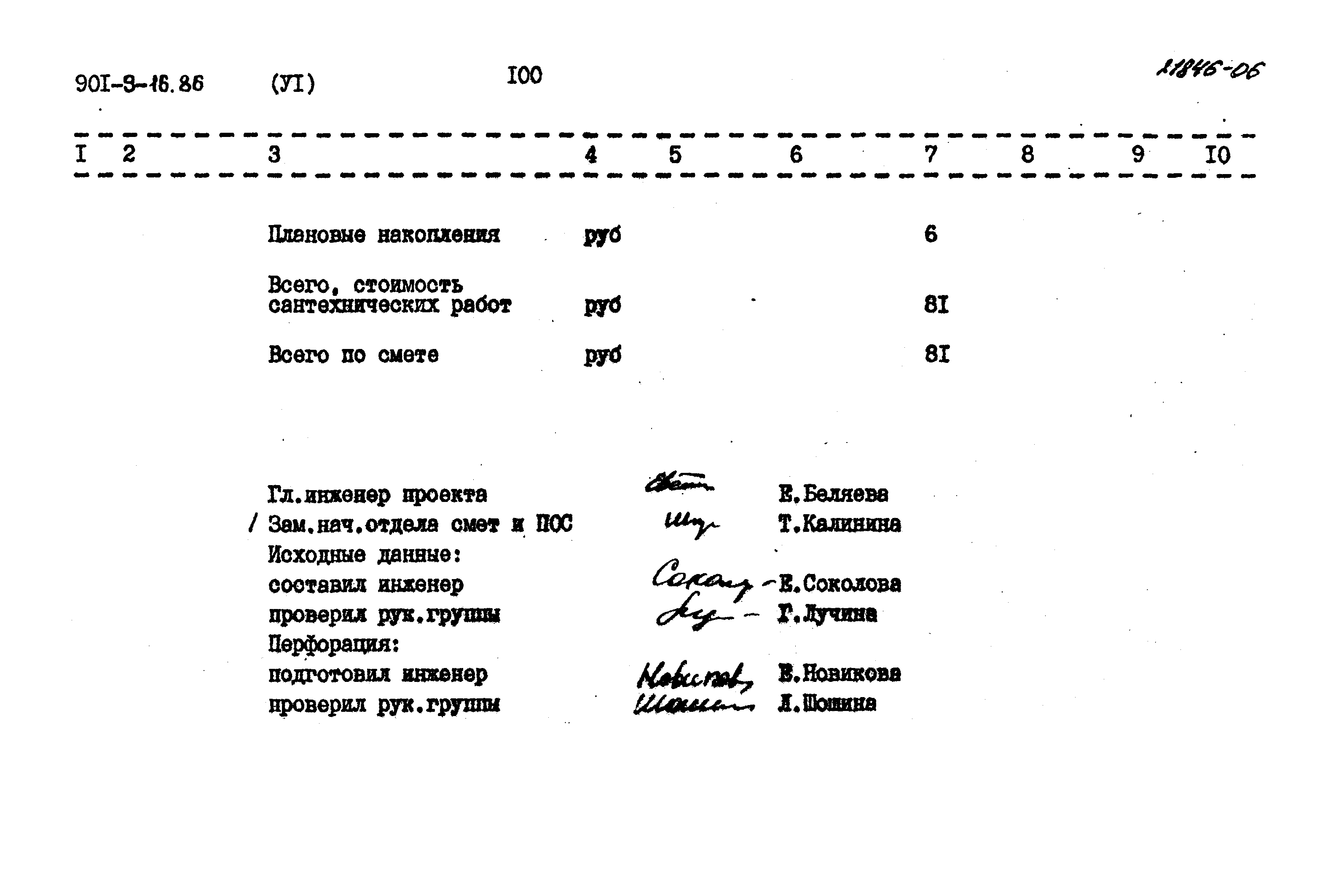 Типовой проект 901-9-16.86