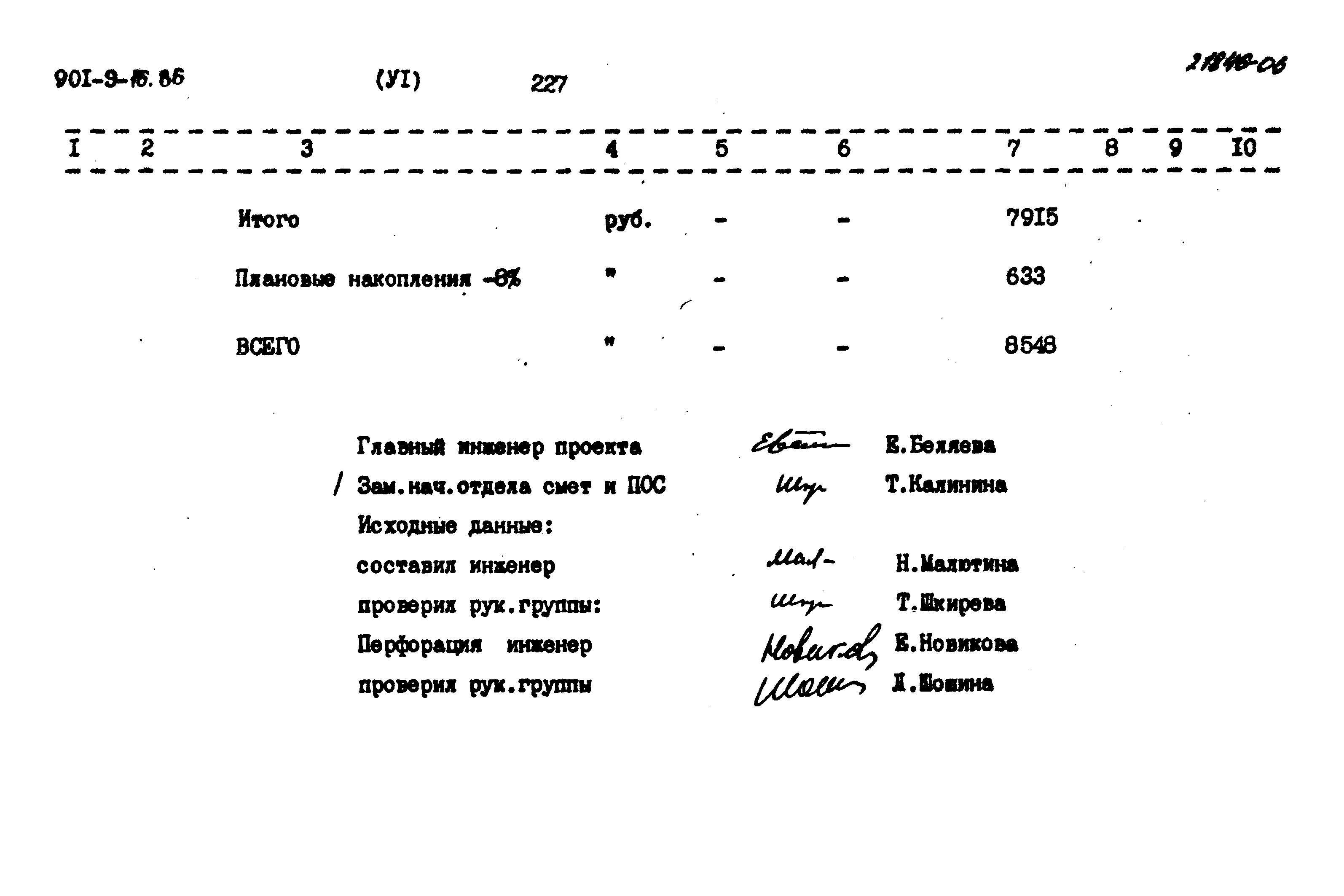 Типовой проект 901-9-16.86