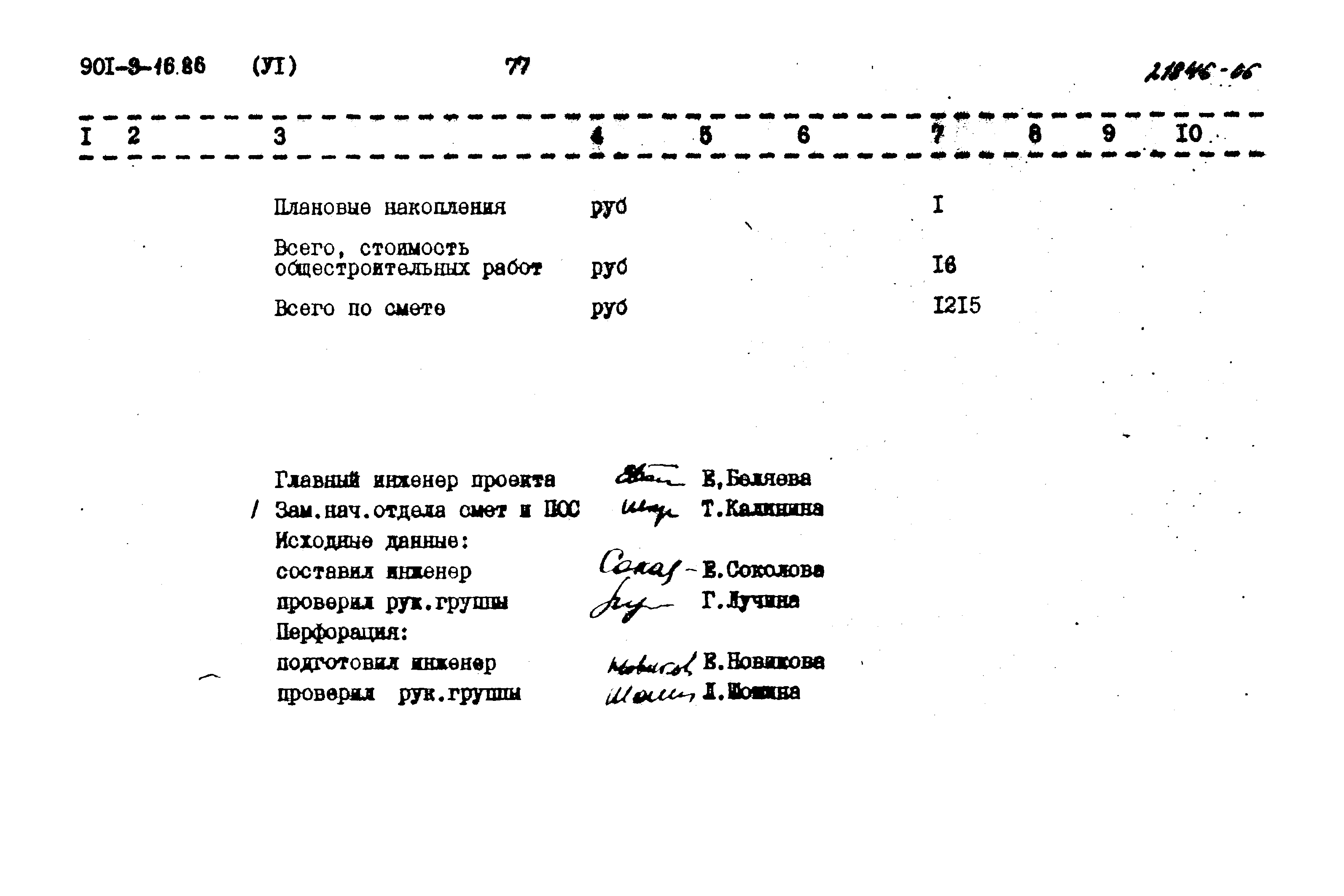 Типовой проект 901-9-16.86