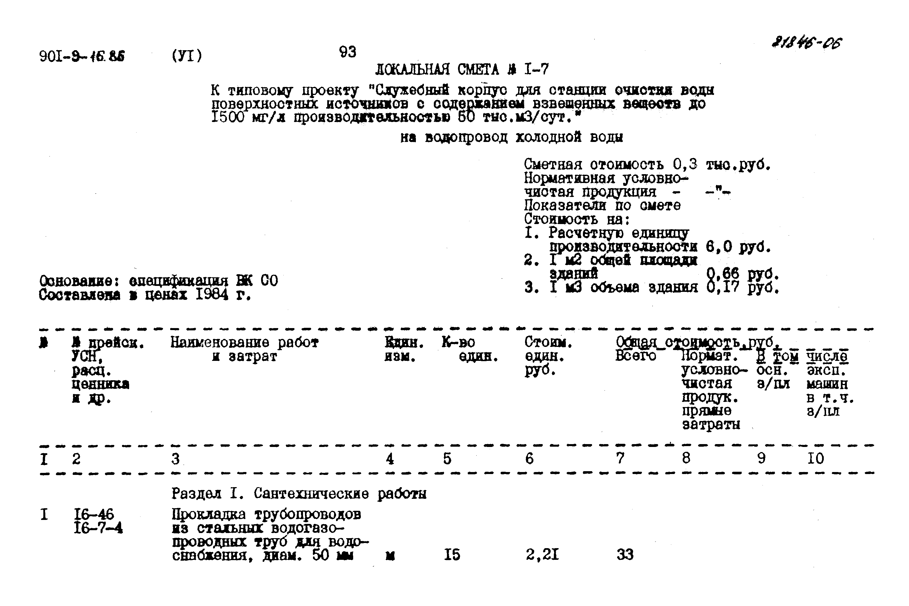 Типовой проект 901-9-16.86