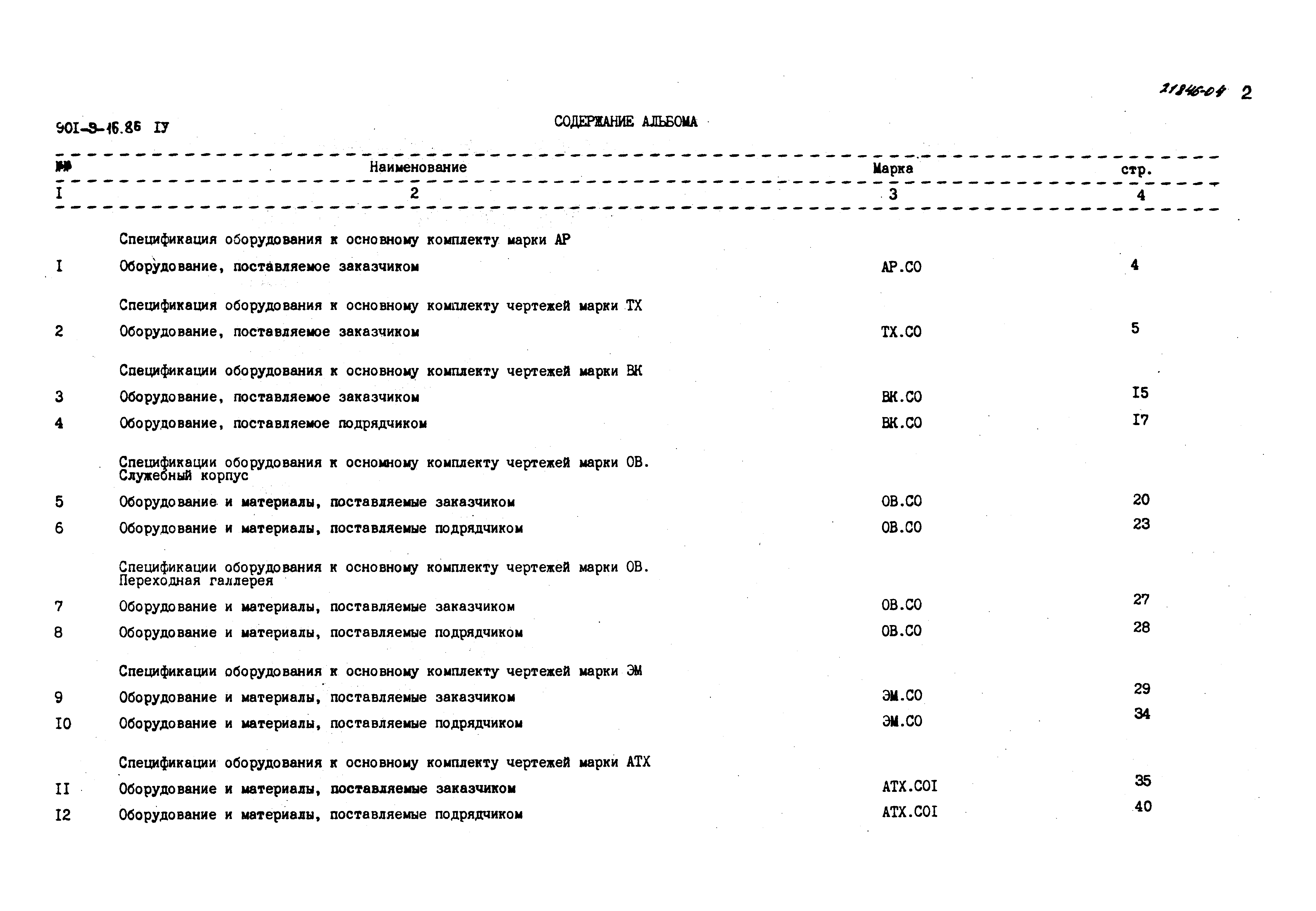 Типовой проект 901-9-16.86