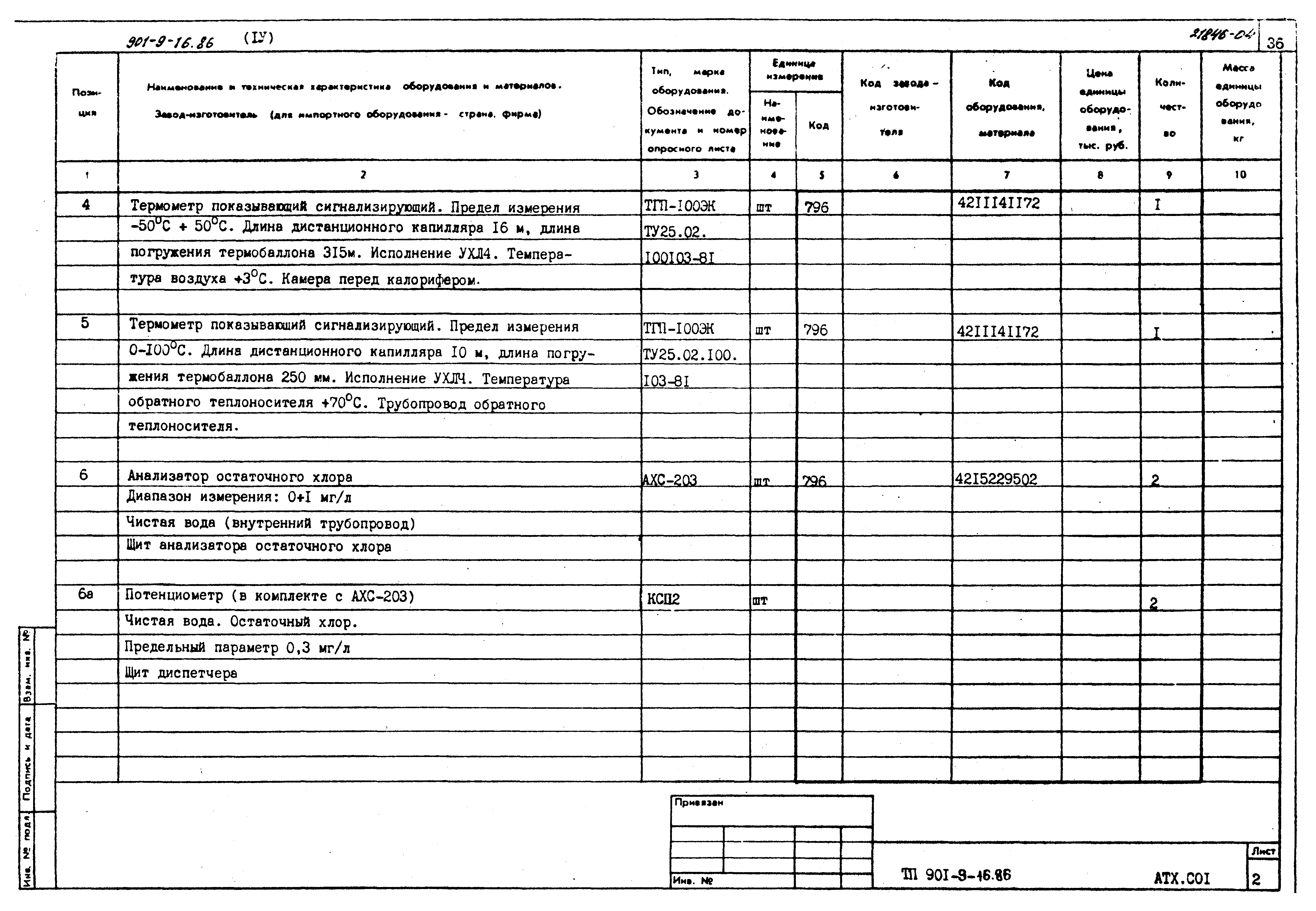 Типовой проект 901-9-16.86