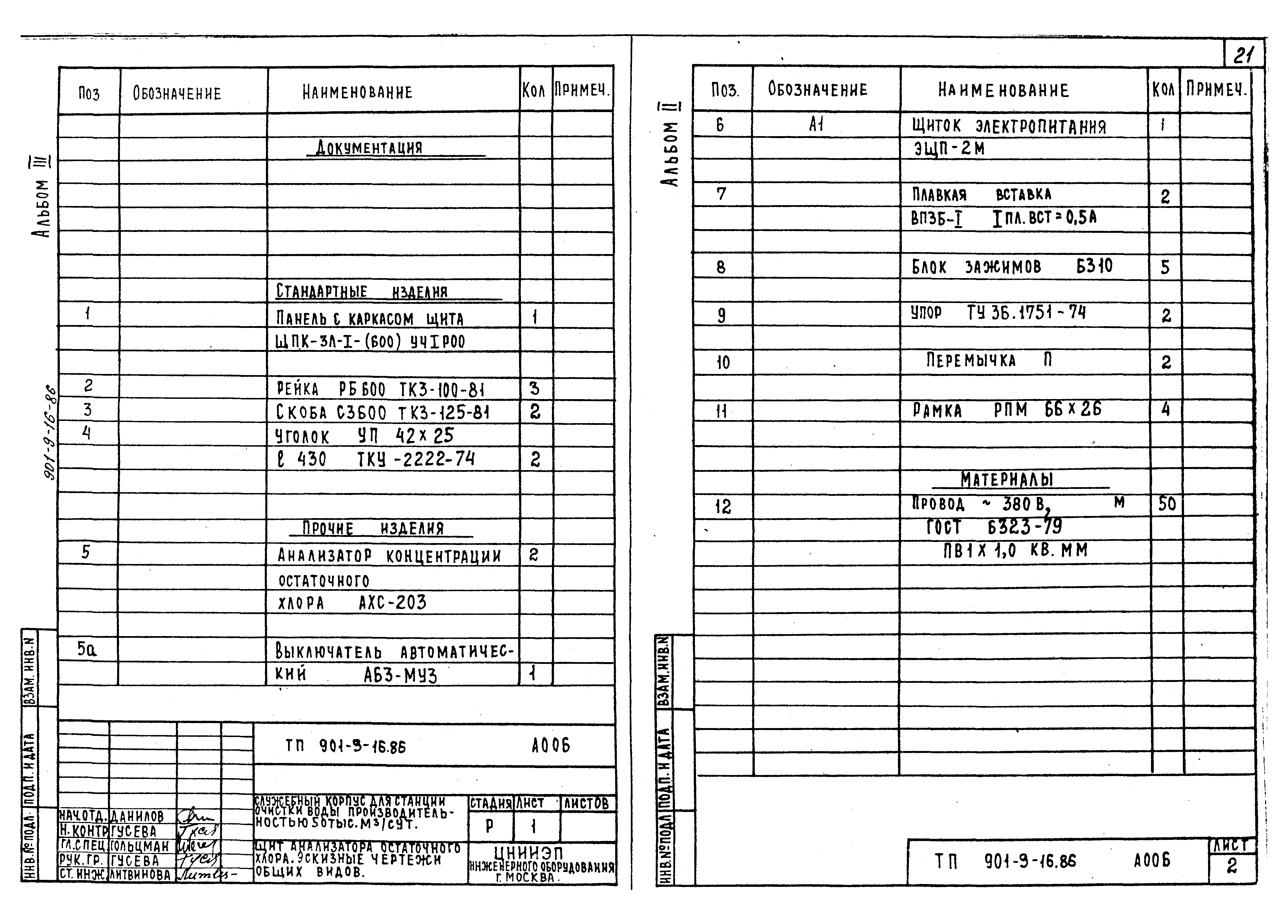 Типовой проект 901-9-16.86