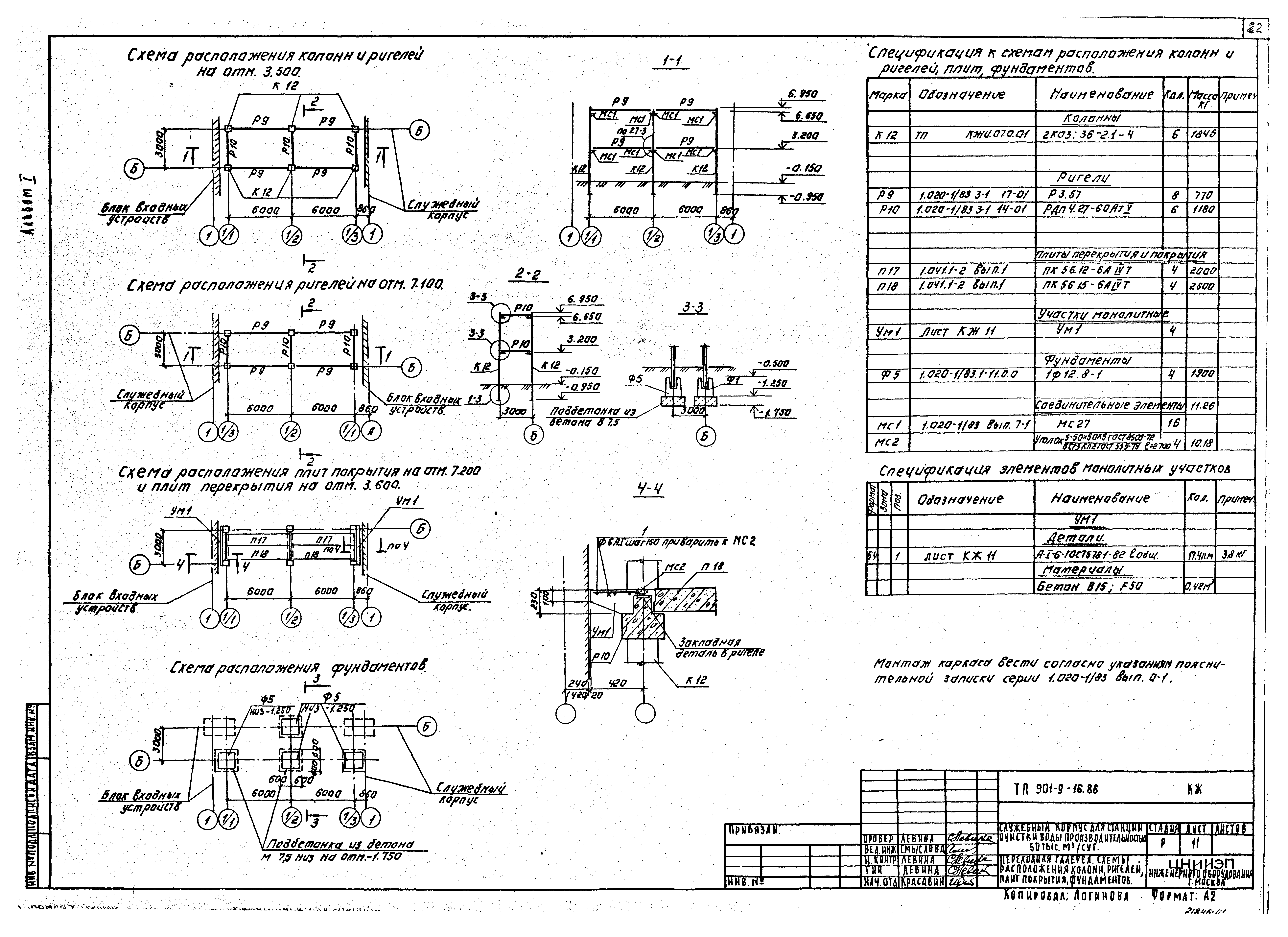 Типовой проект 901-9-16.86
