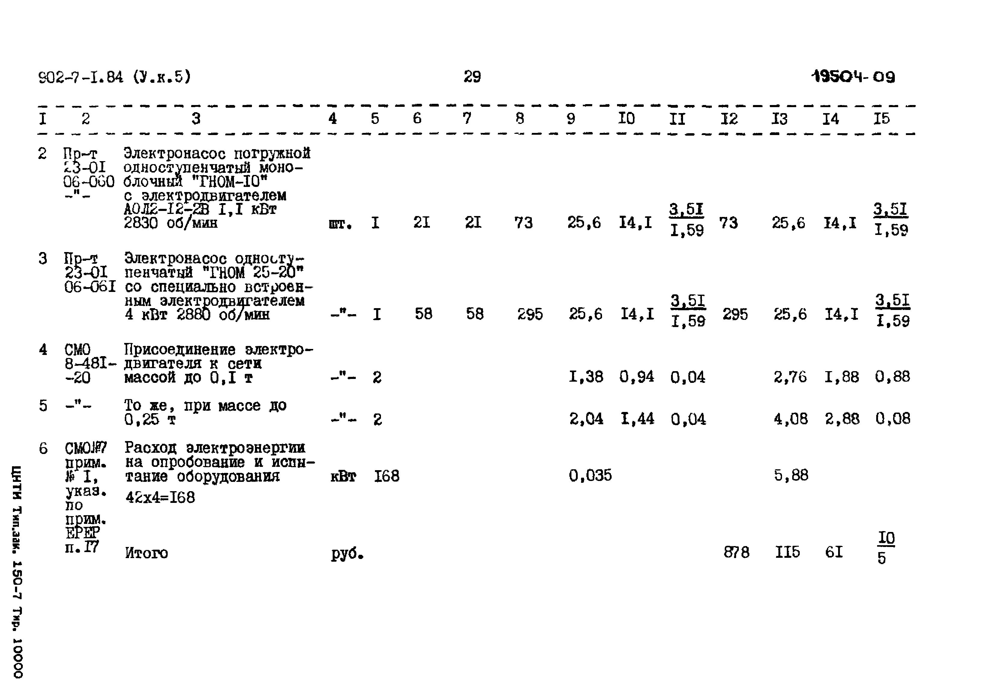 Типовой проект 902-7-1.84