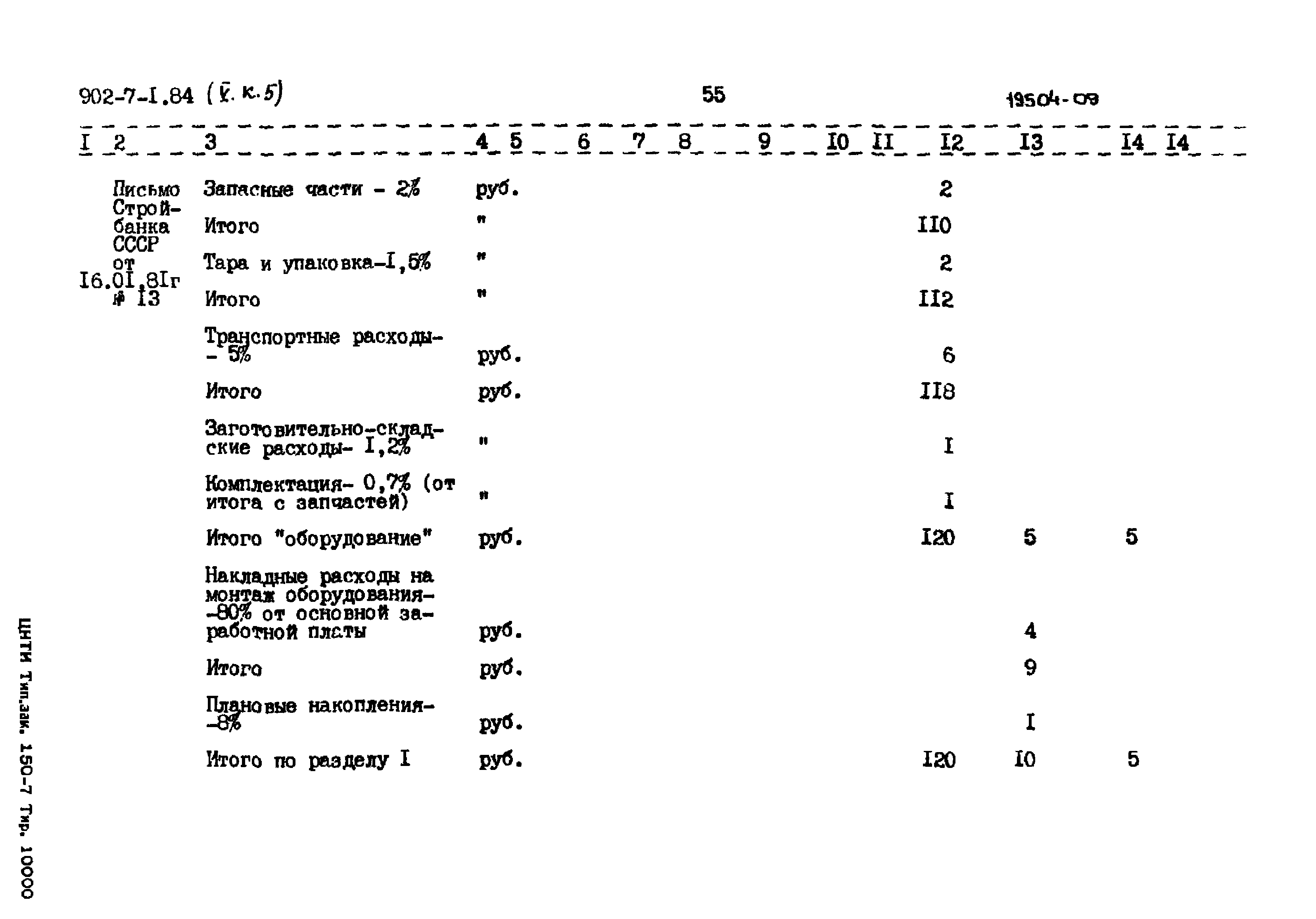 Типовой проект 902-7-1.84