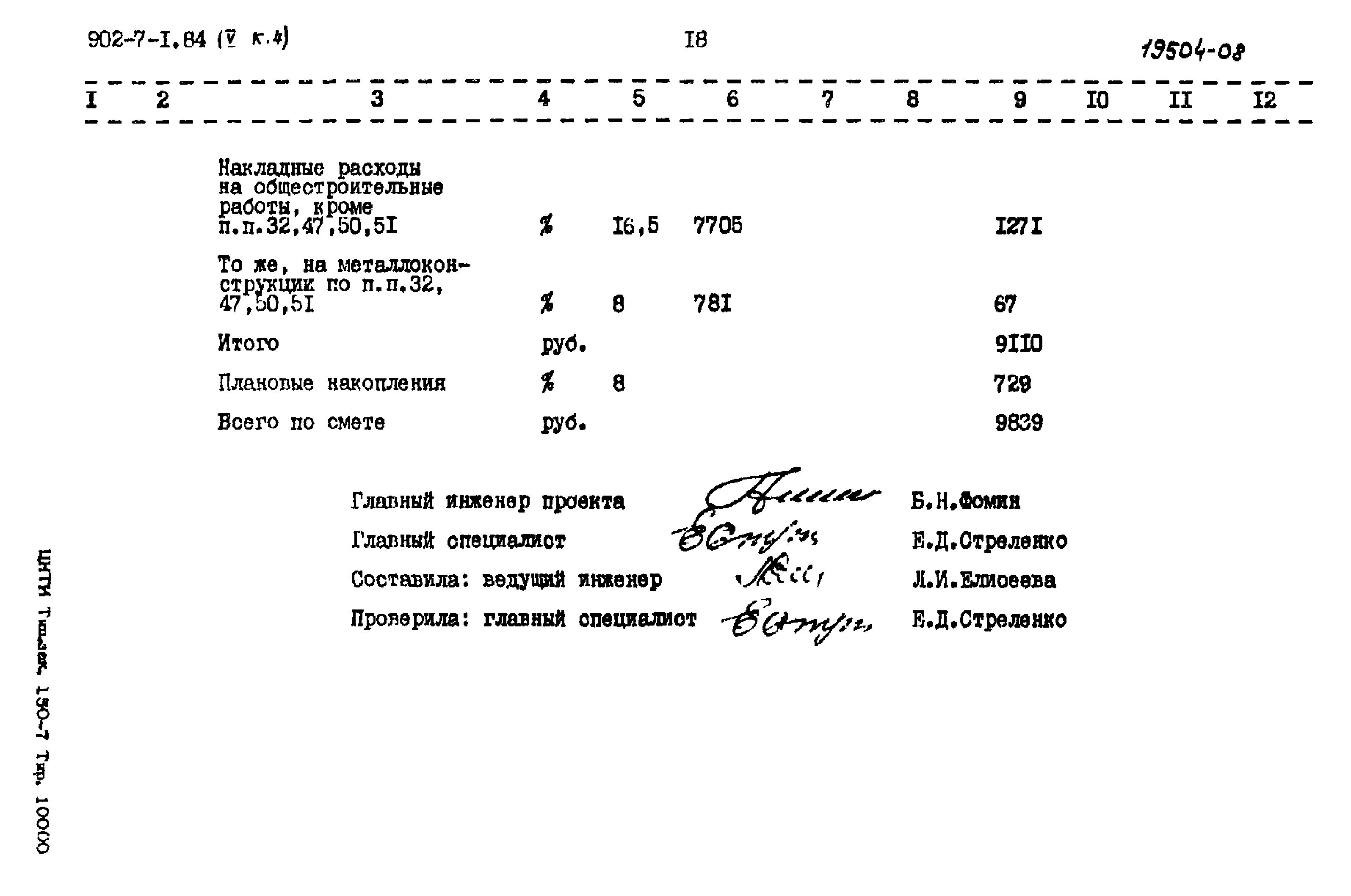 Типовой проект 902-7-1.84