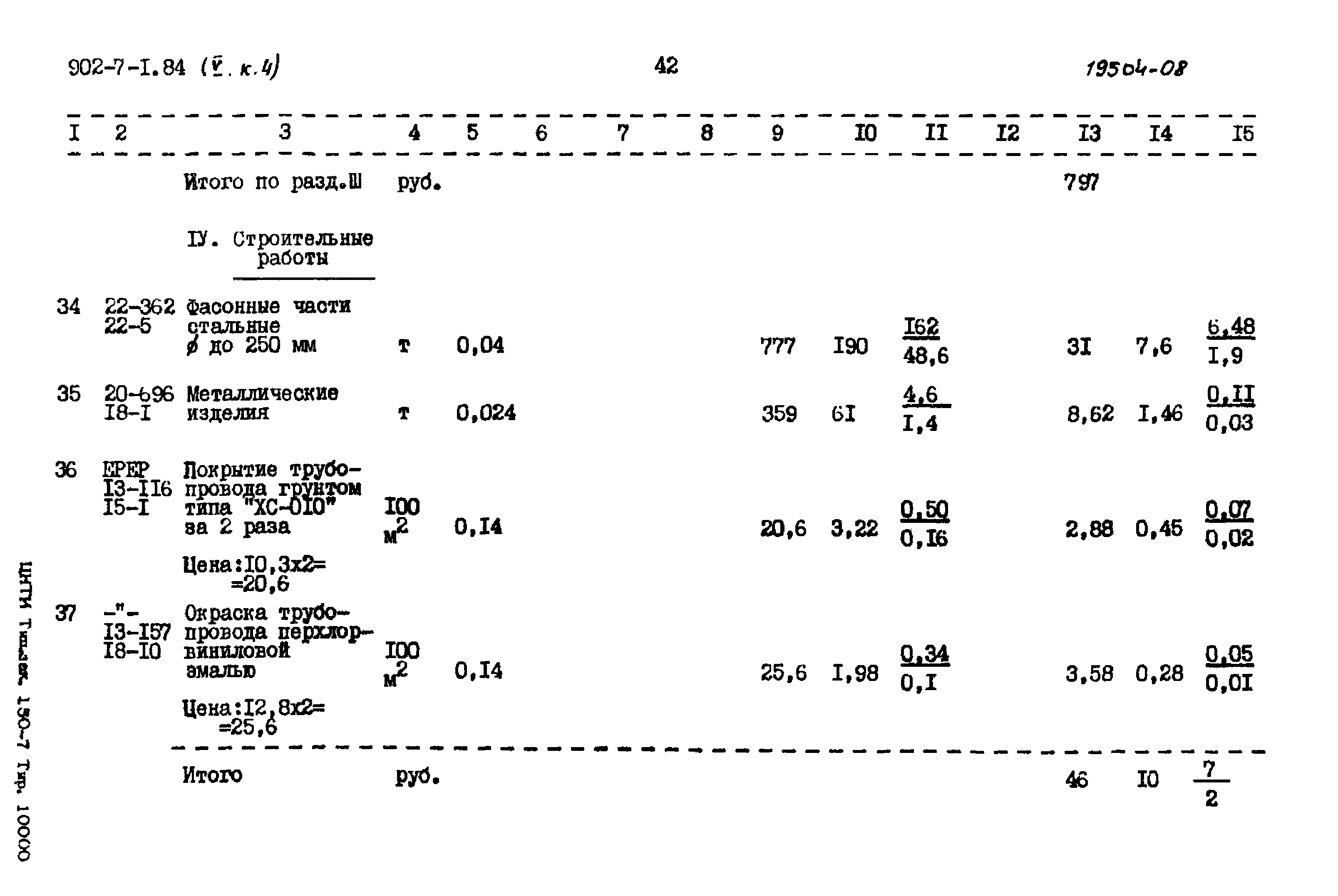 Типовой проект 902-7-1.84