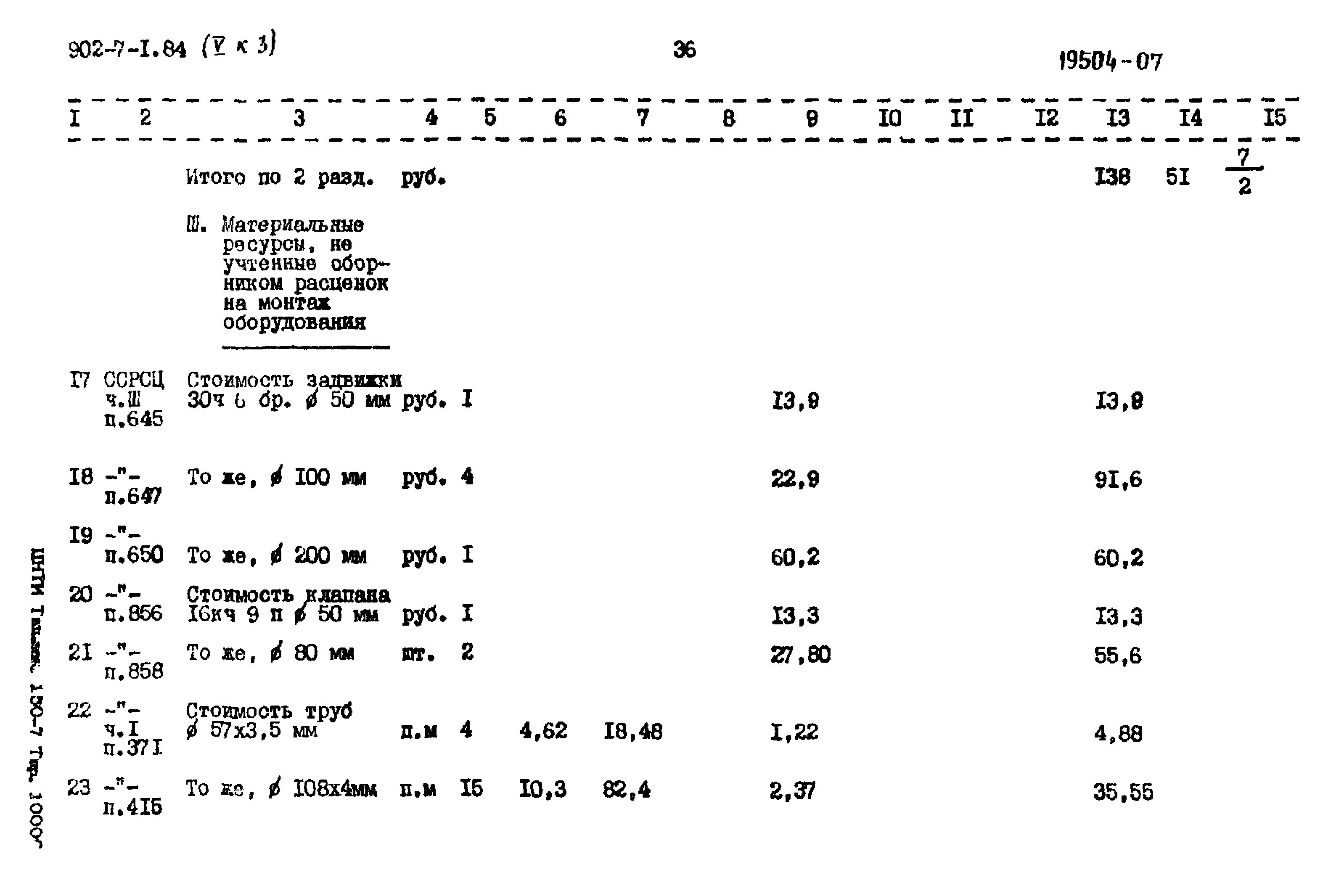 Типовой проект 902-7-1.84