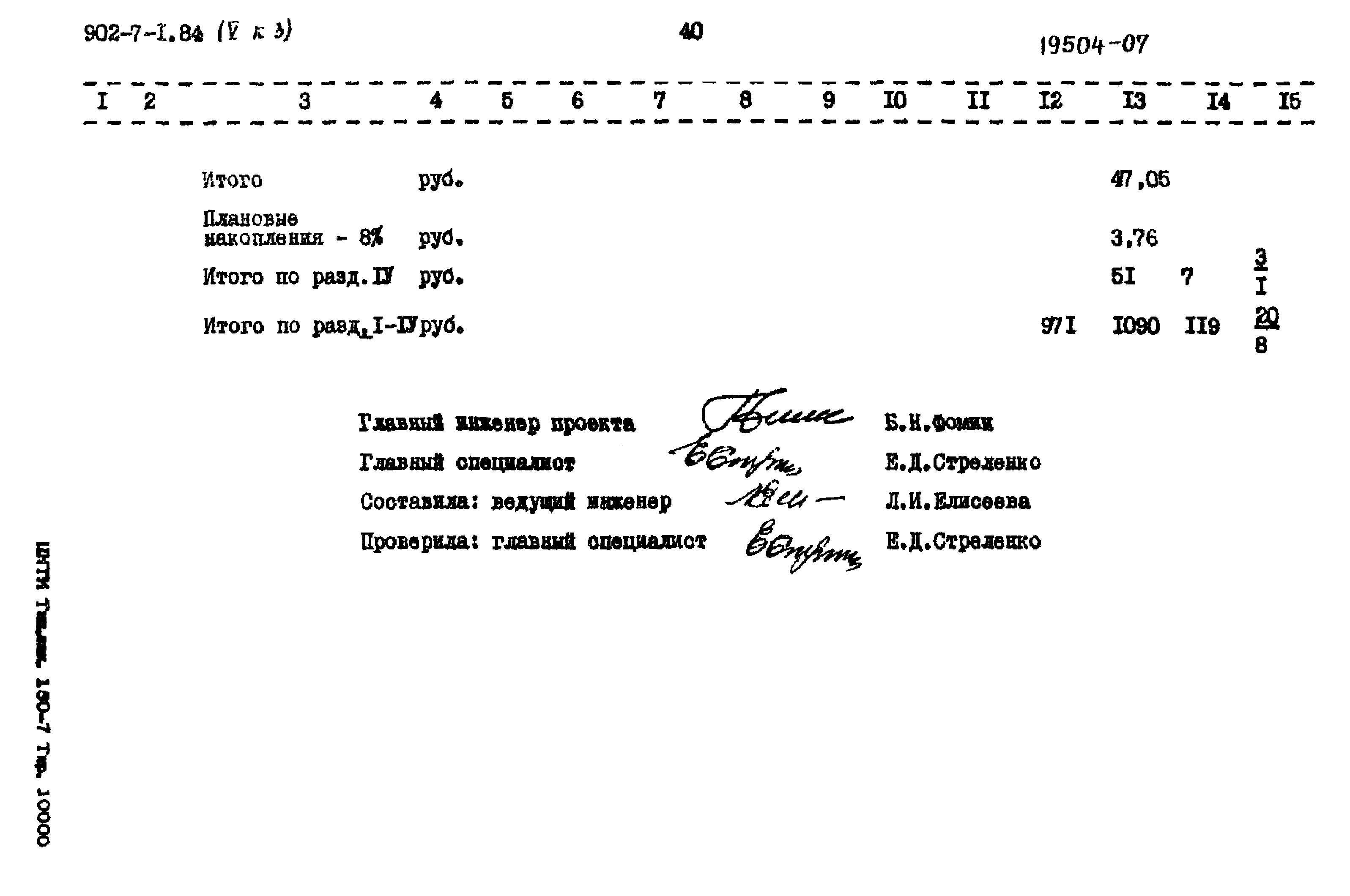 Типовой проект 902-7-1.84