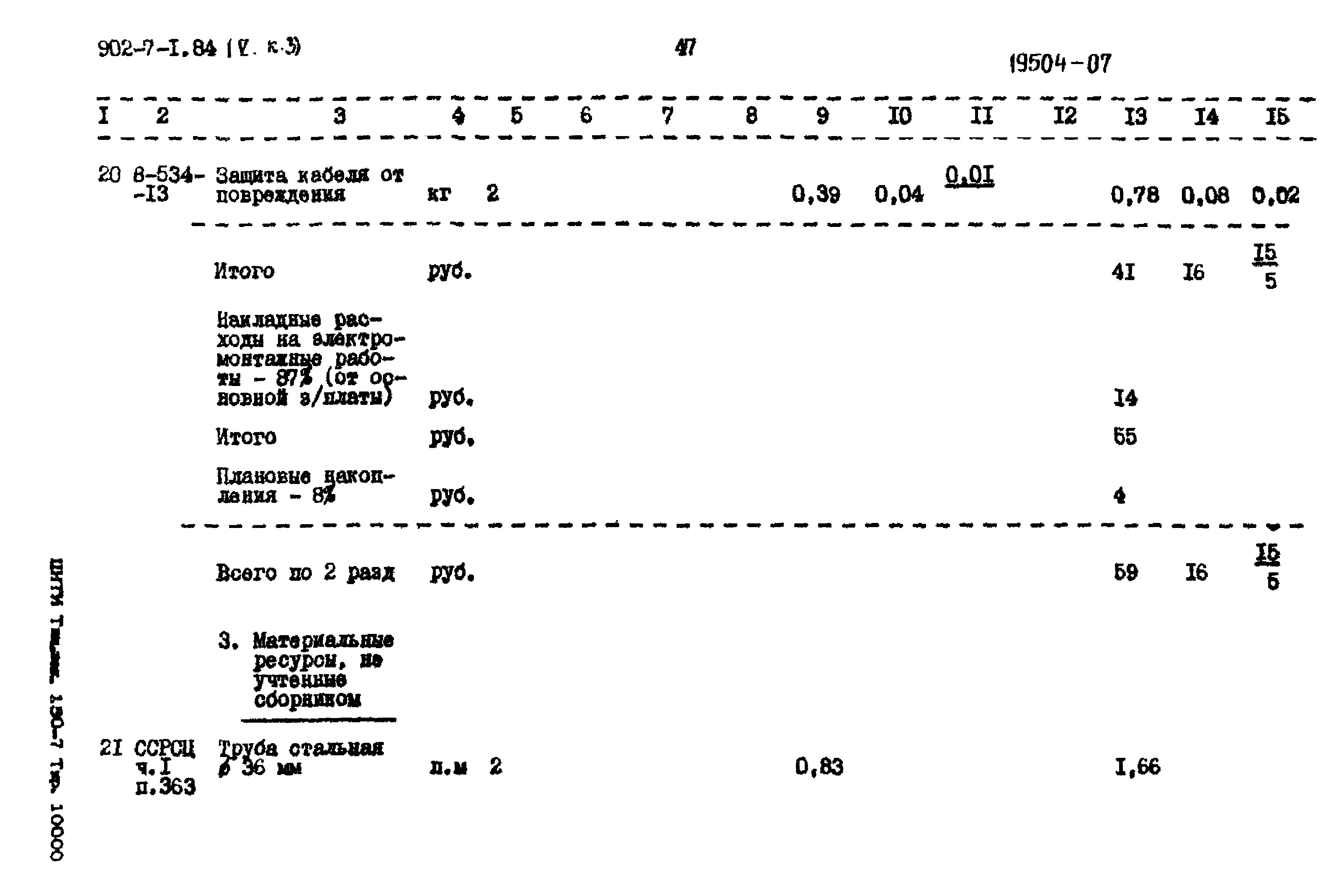 Типовой проект 902-7-1.84