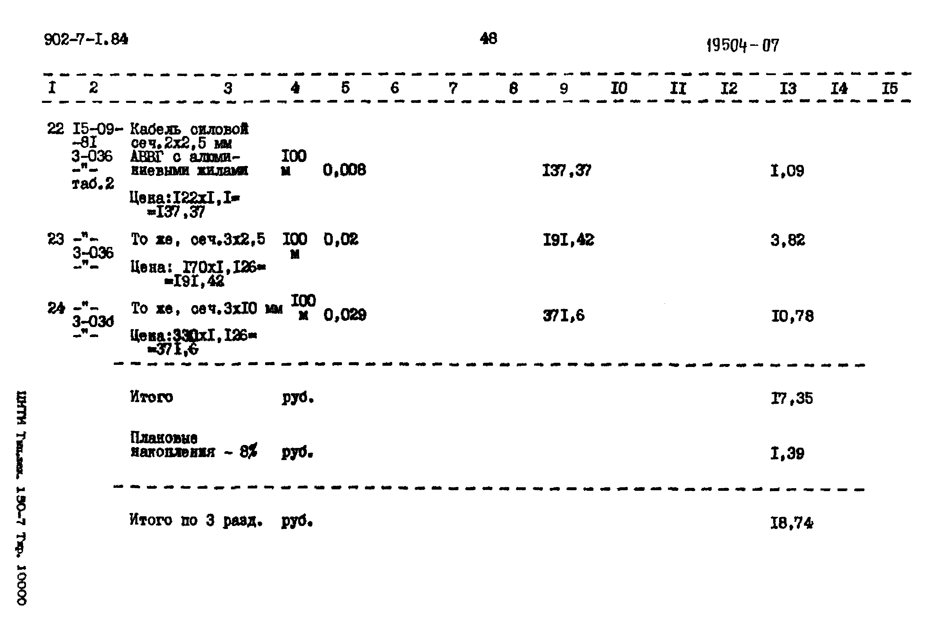 Типовой проект 902-7-1.84