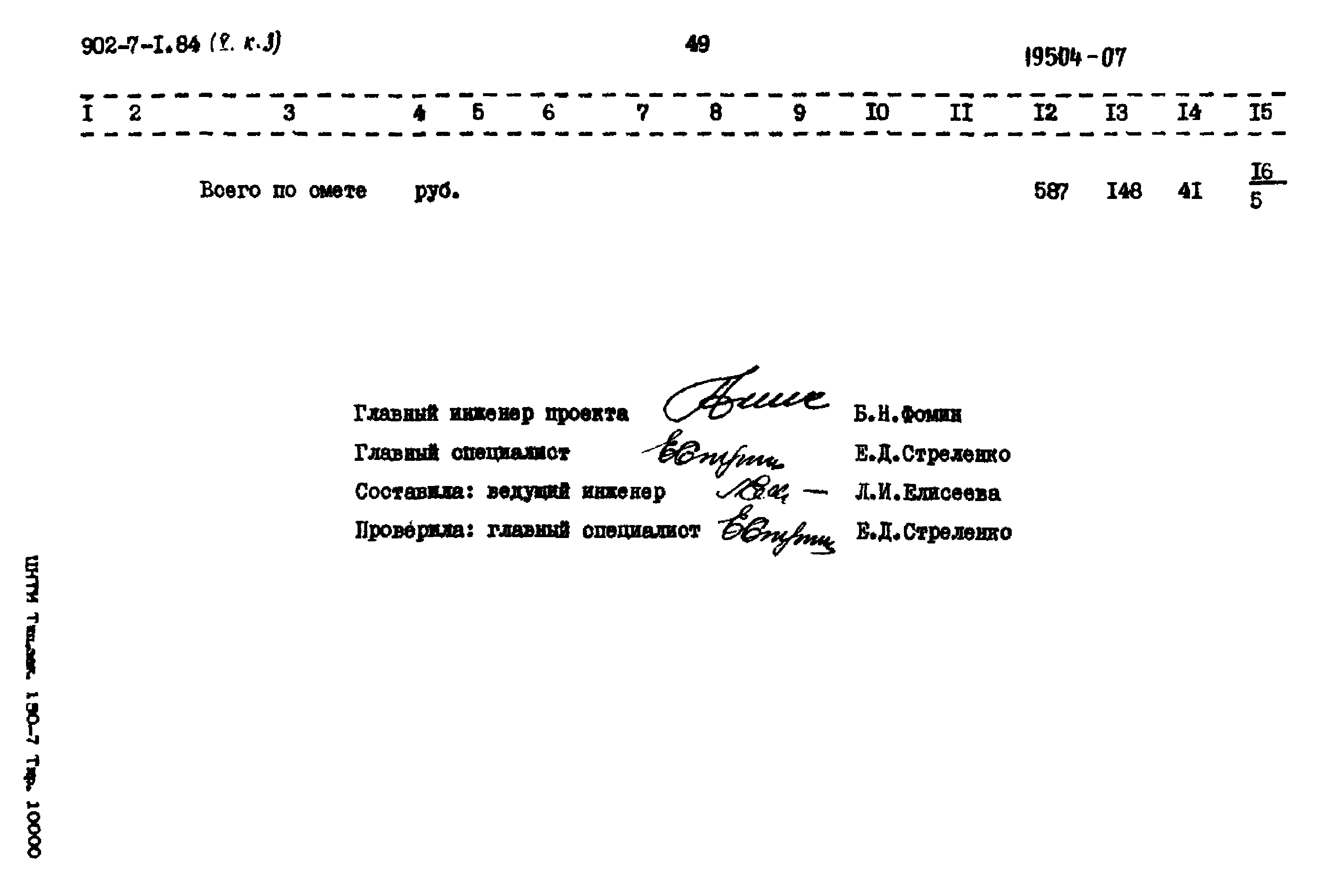 Типовой проект 902-7-1.84