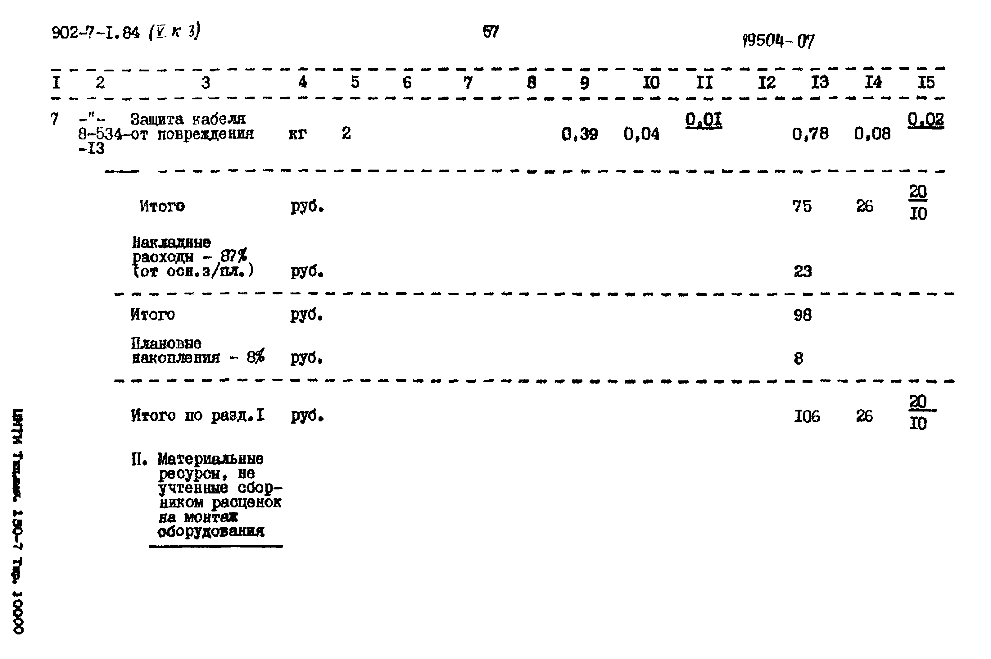 Типовой проект 902-7-1.84
