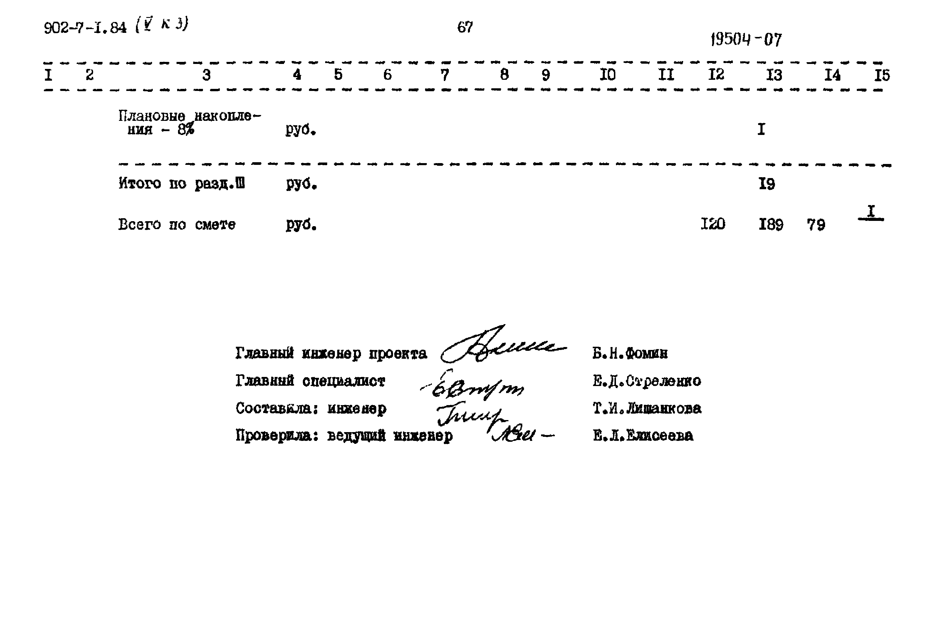Типовой проект 902-7-1.84