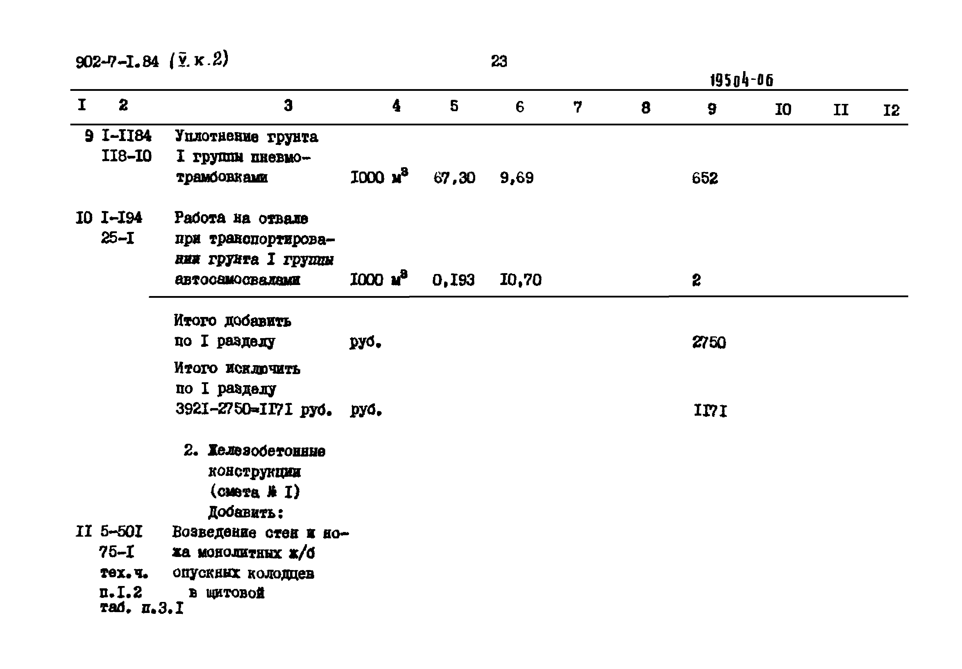 Типовой проект 902-7-1.84