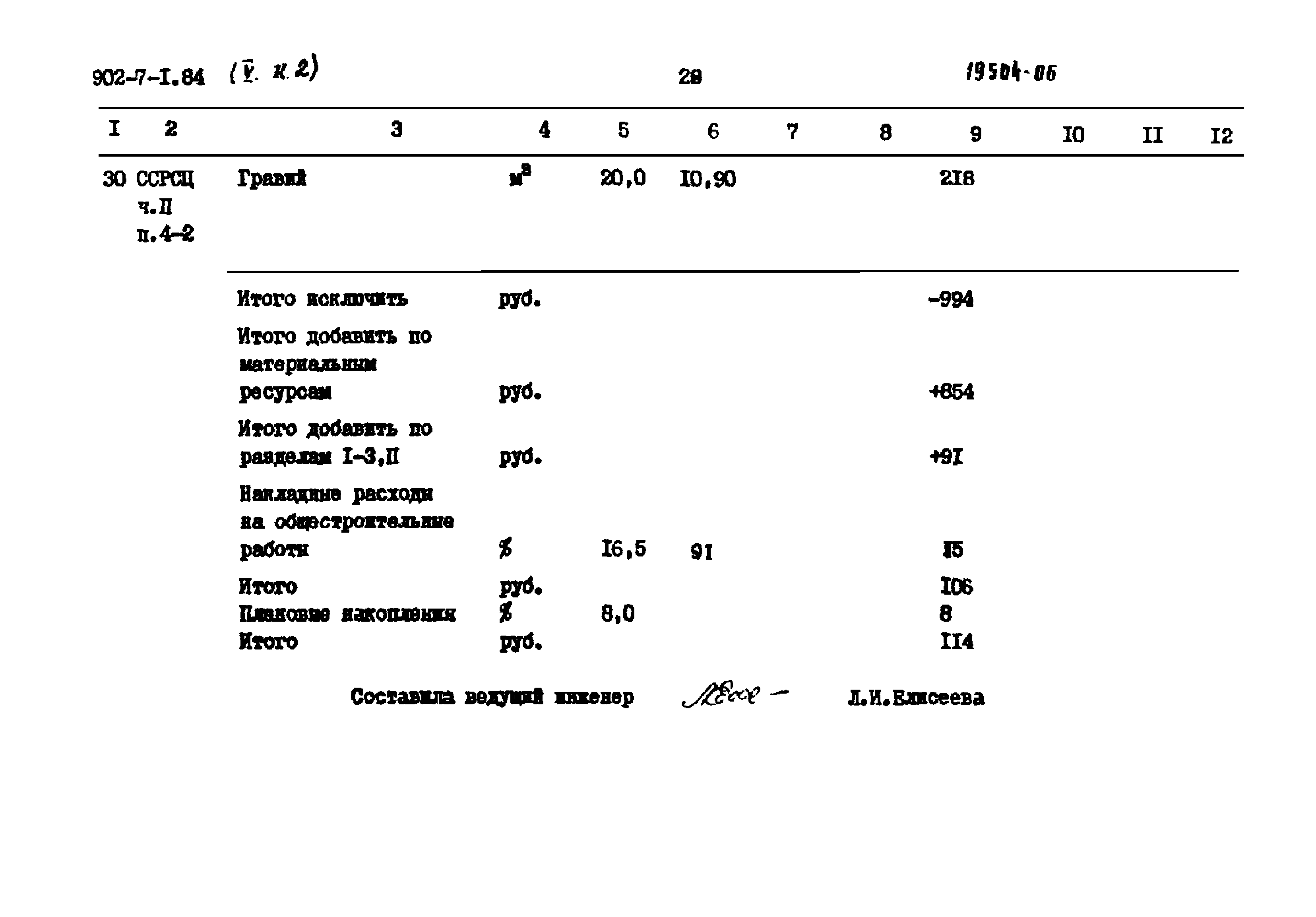 Типовой проект 902-7-1.84