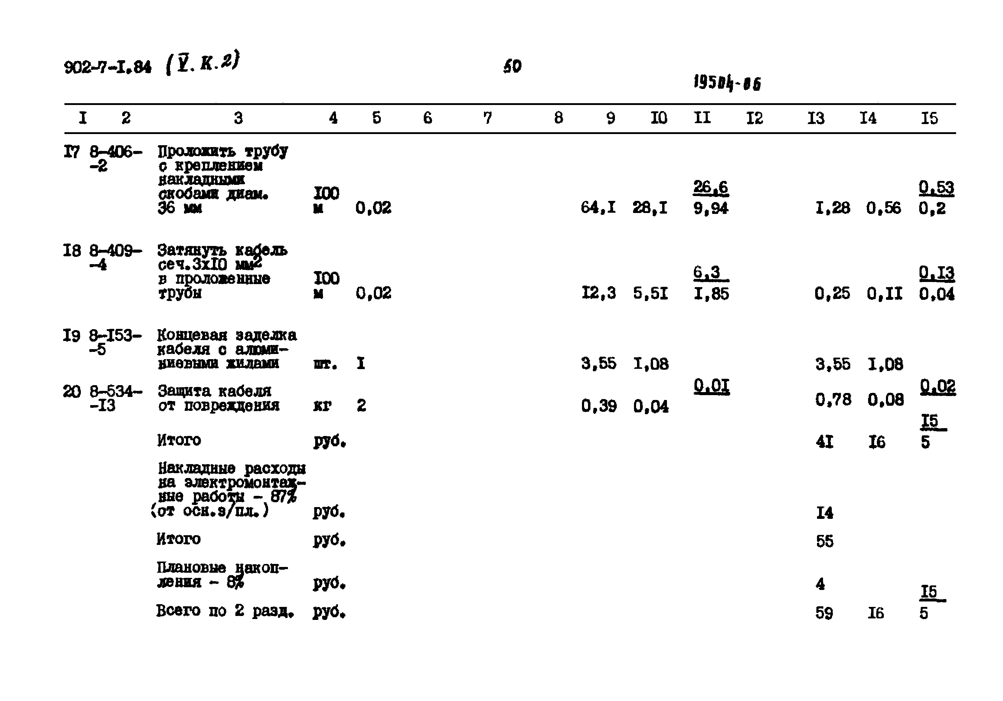 Типовой проект 902-7-1.84