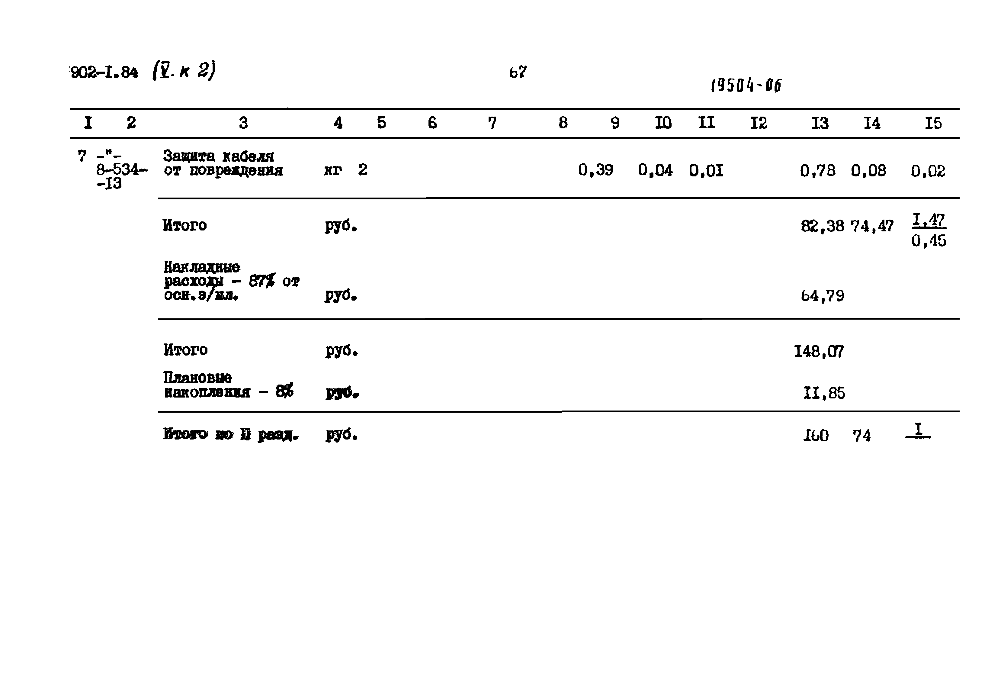 Типовой проект 902-7-1.84