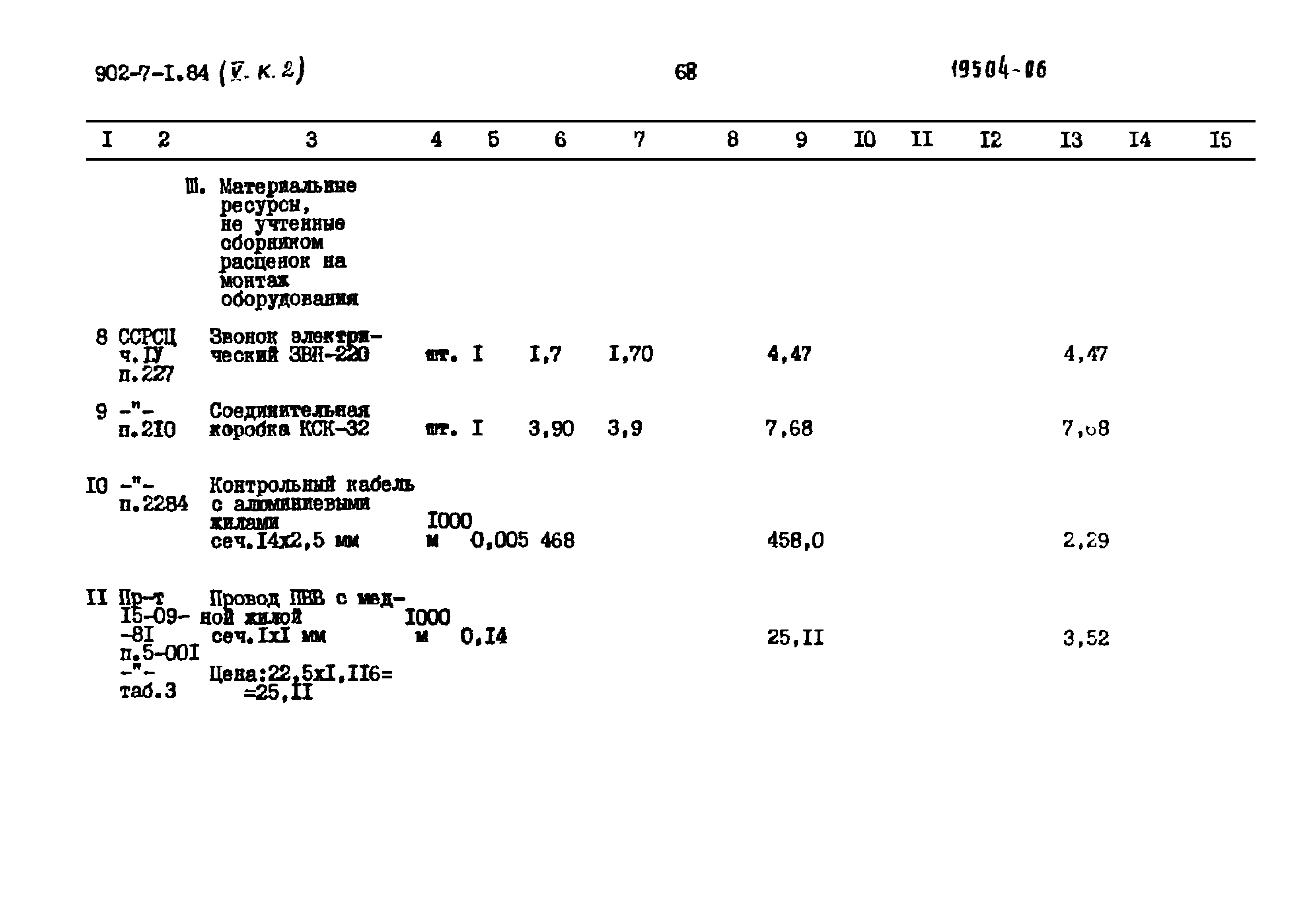Типовой проект 902-7-1.84