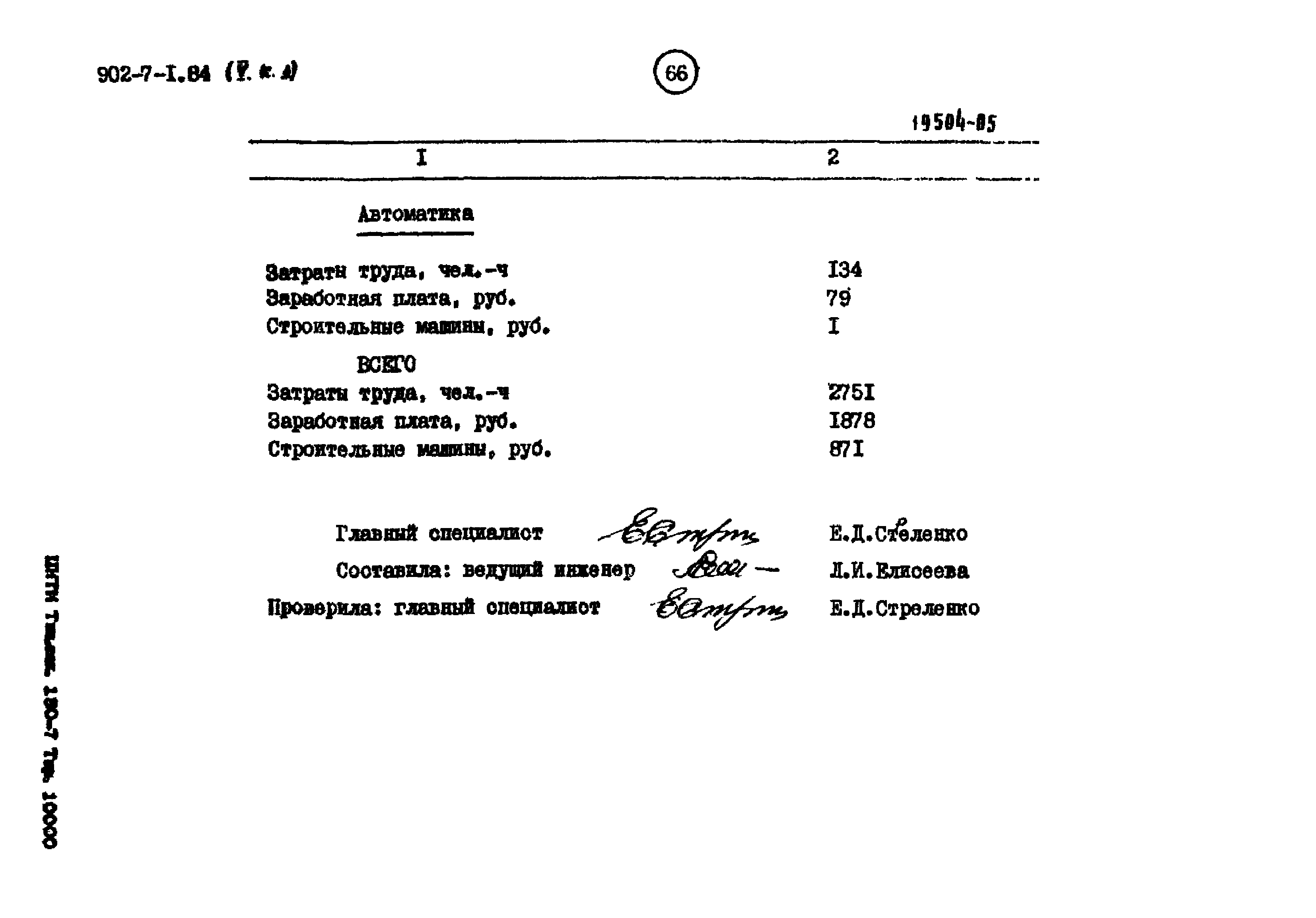 Типовой проект 902-7-1.84