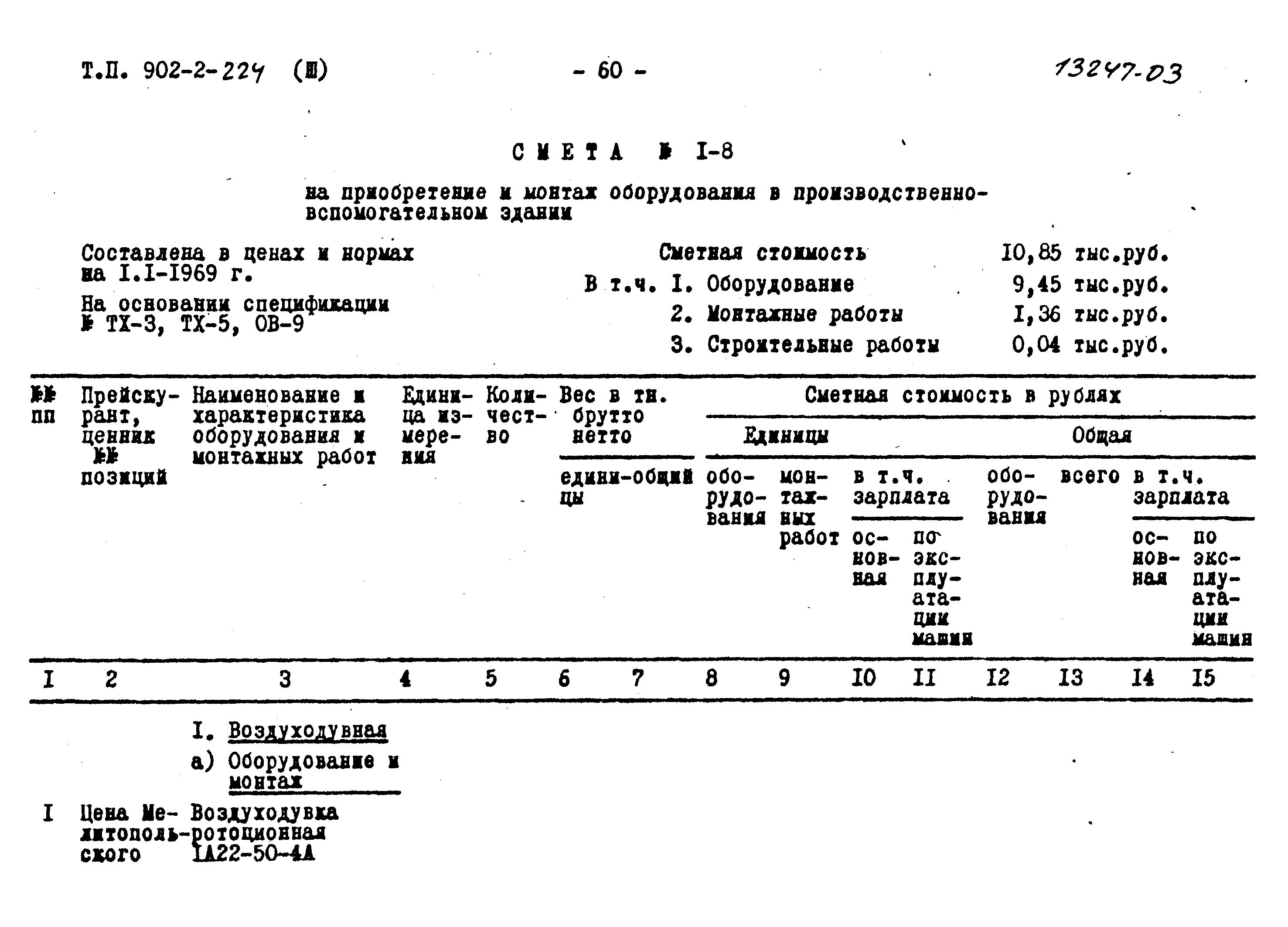 Типовой проект 902-2-224