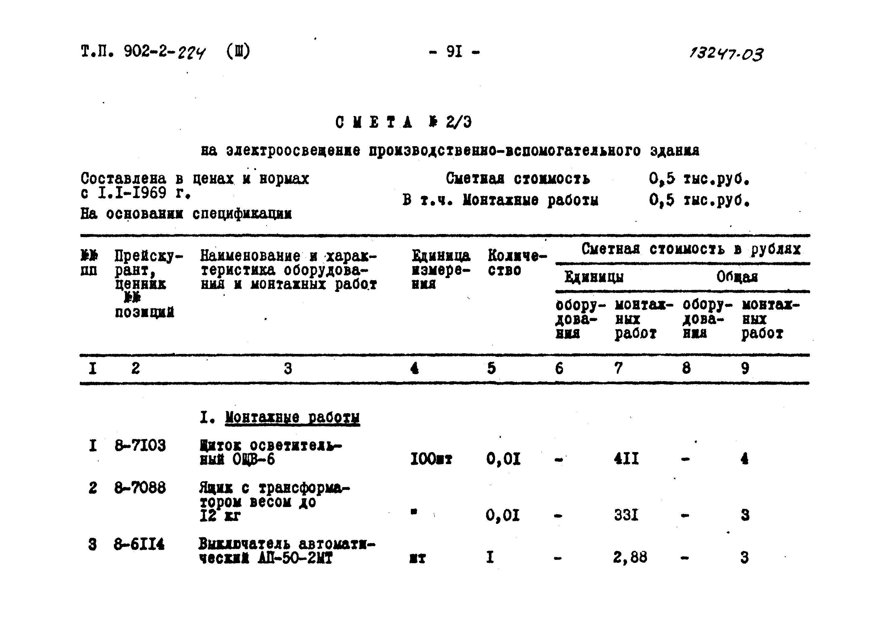 Типовой проект 902-2-224
