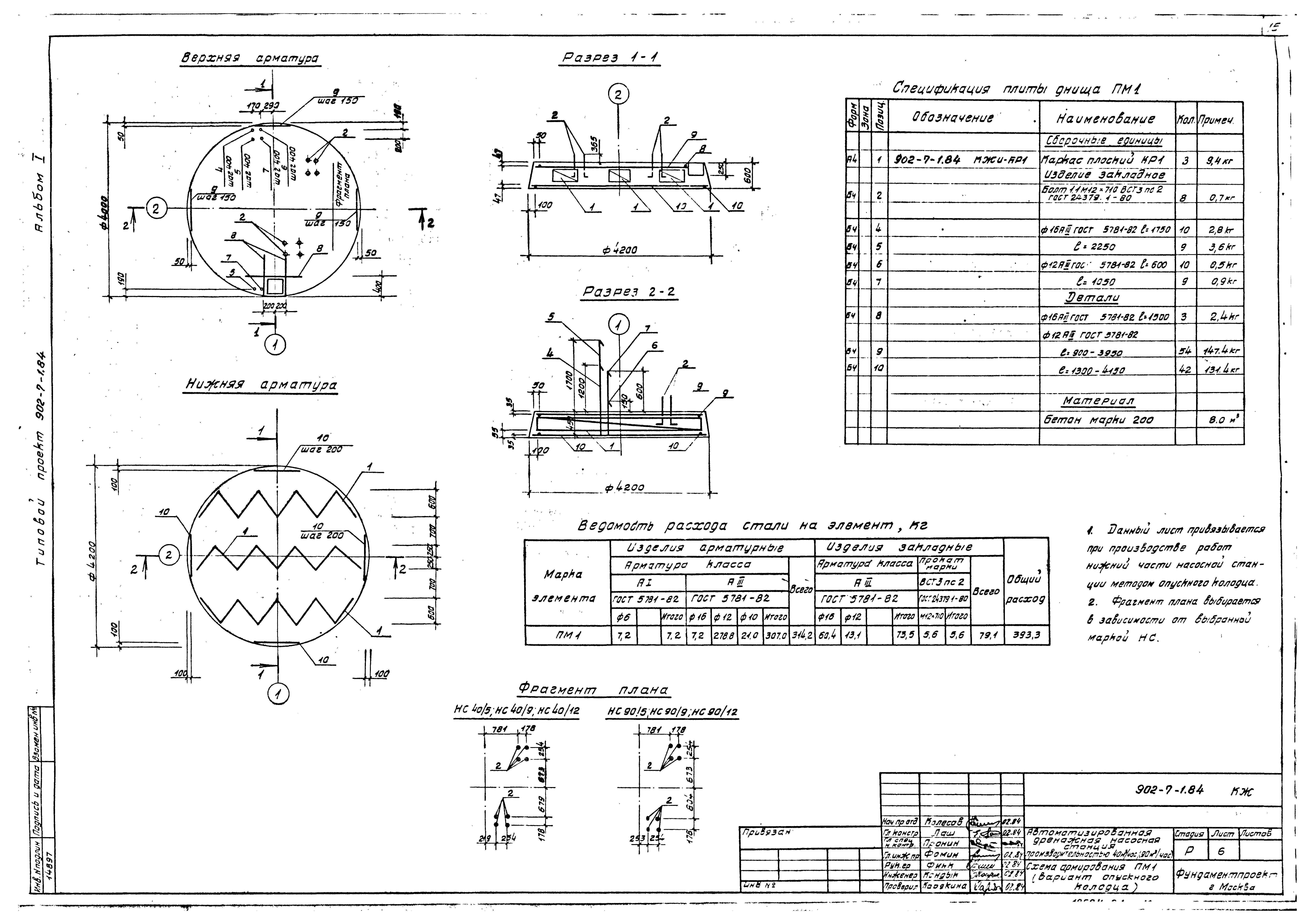 Типовой проект 902-7-1.84