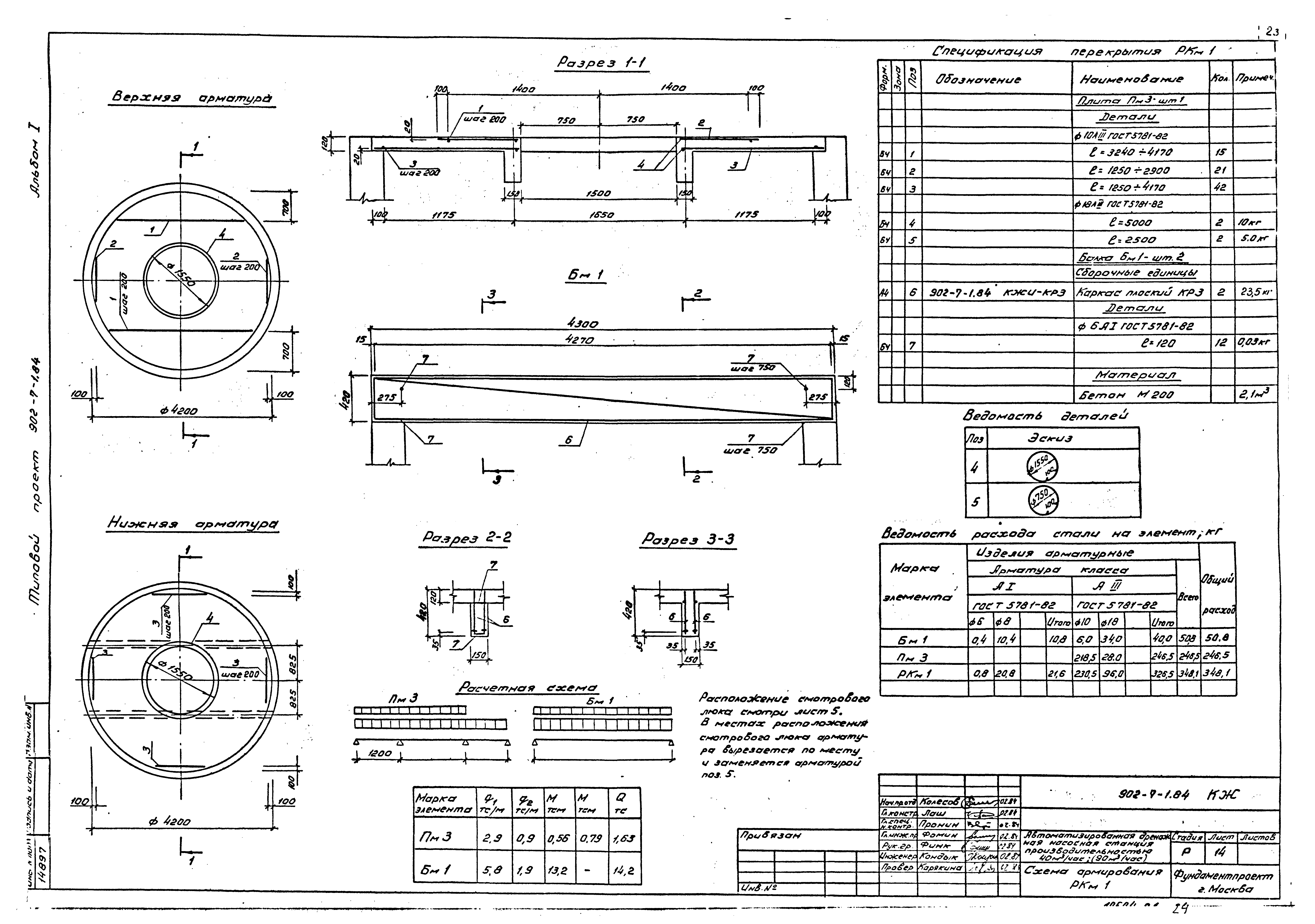 Типовой проект 902-7-1.84