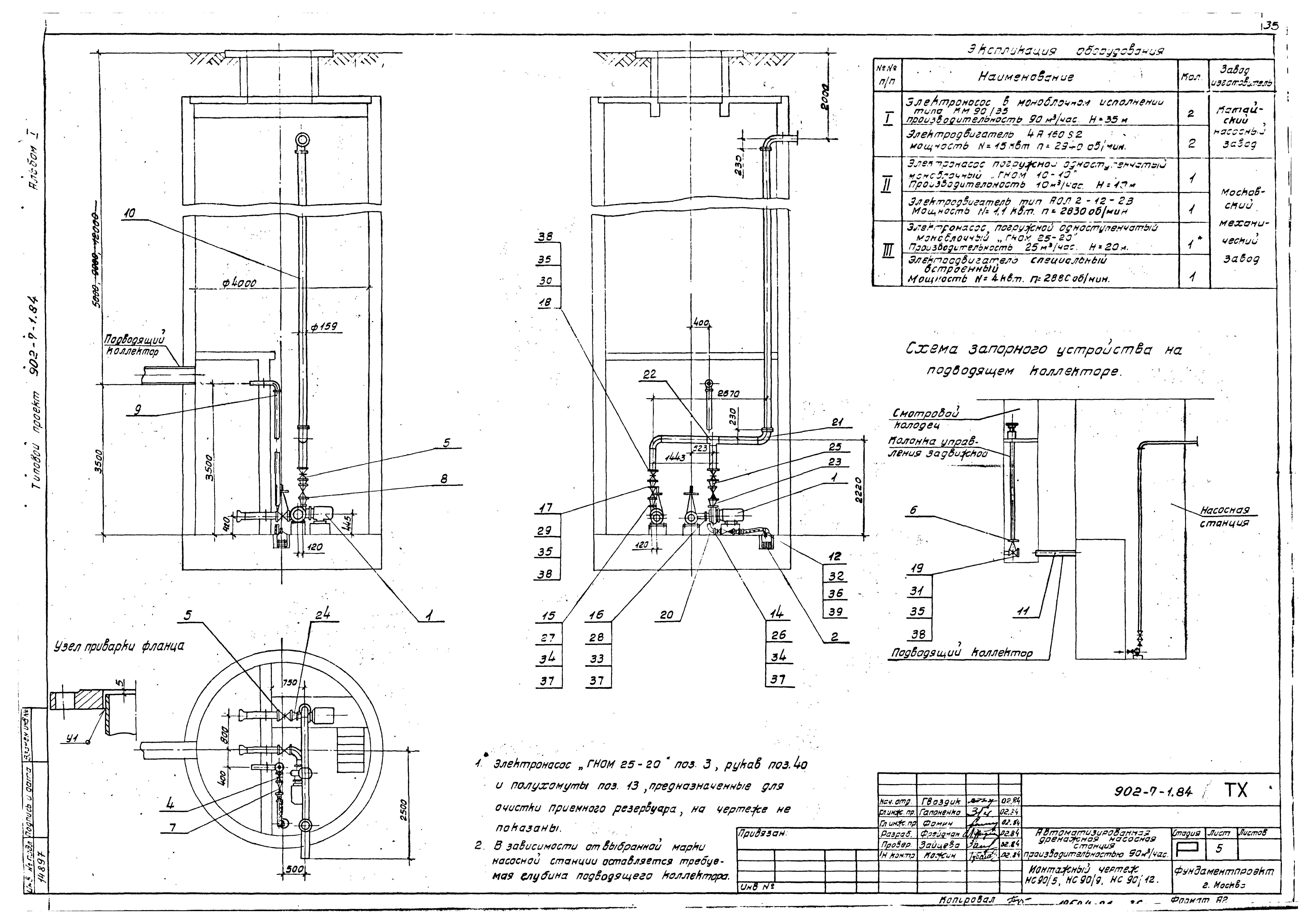 Типовой проект 902-7-1.84