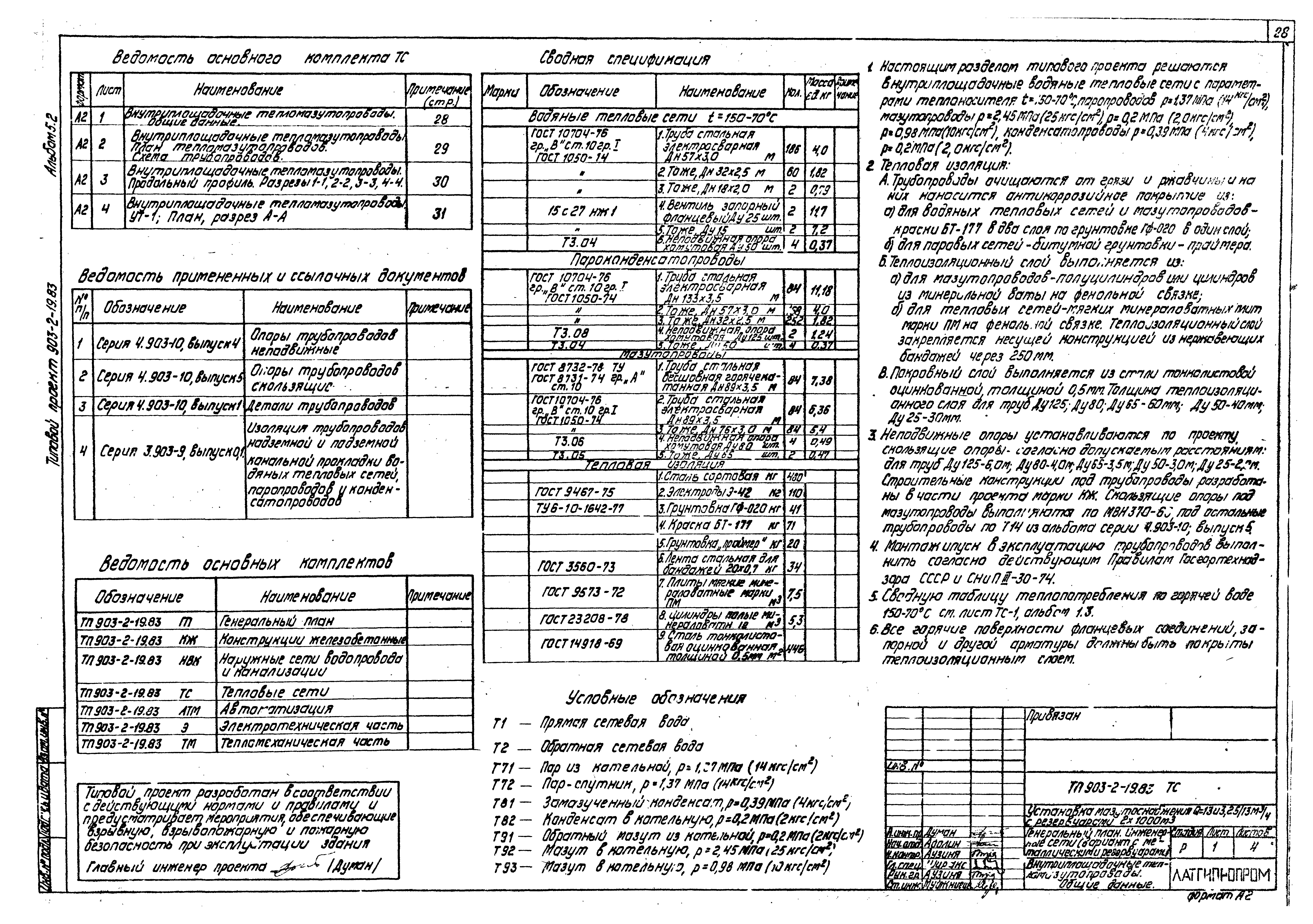 Типовой проект 903-2-19.83