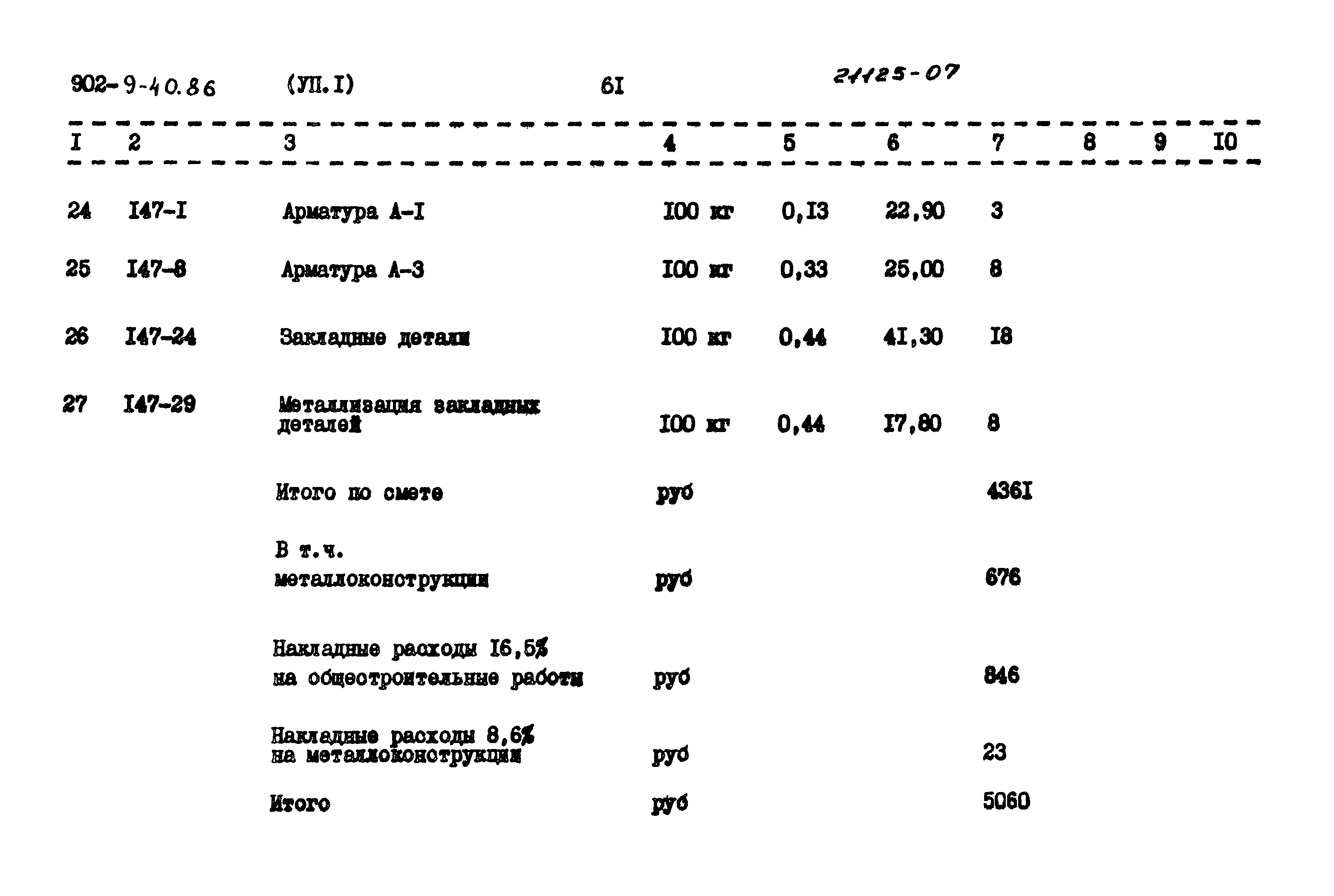 Типовой проект 902-9-40.86