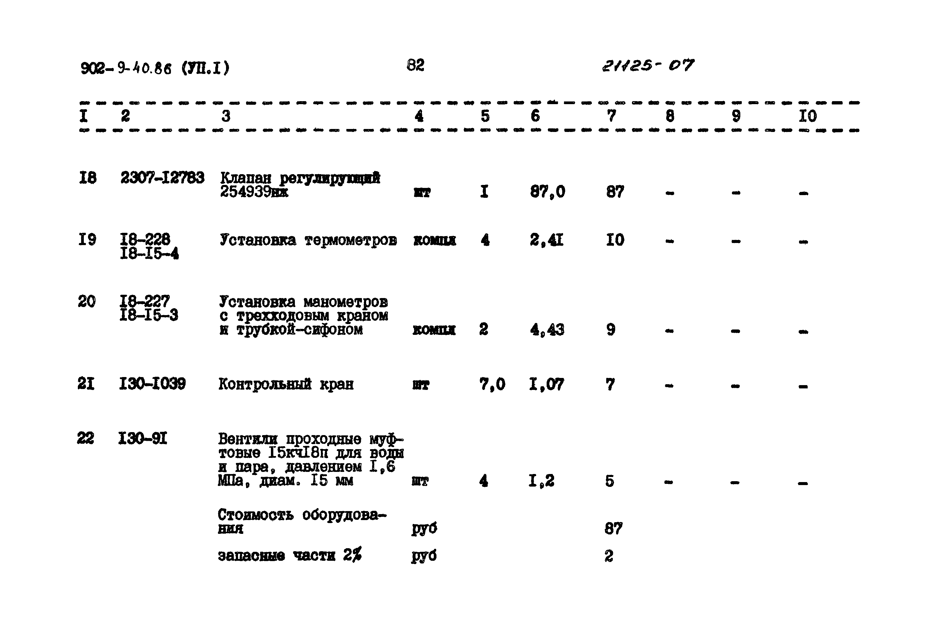 Типовой проект 902-9-40.86