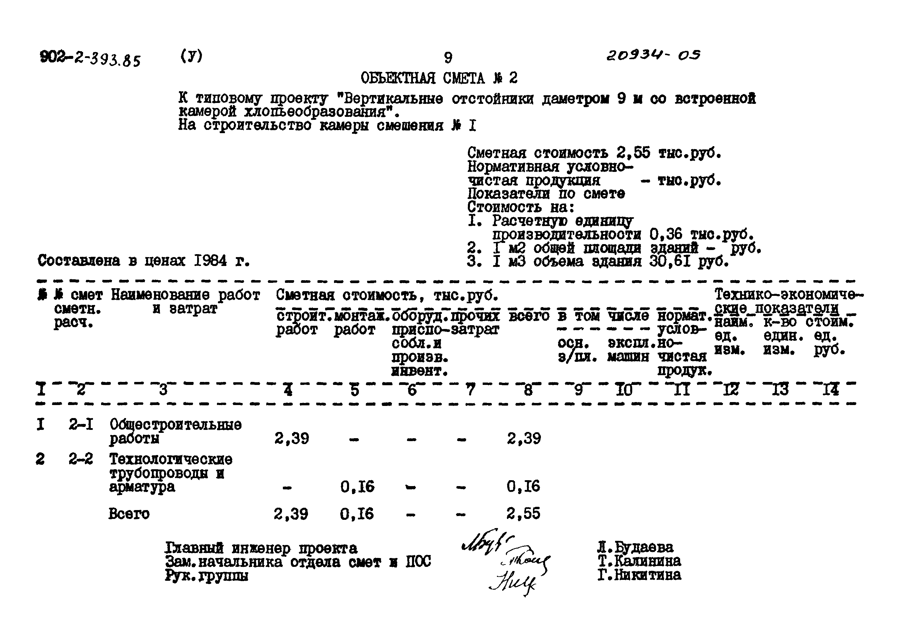Типовой проект 902-2-393.85