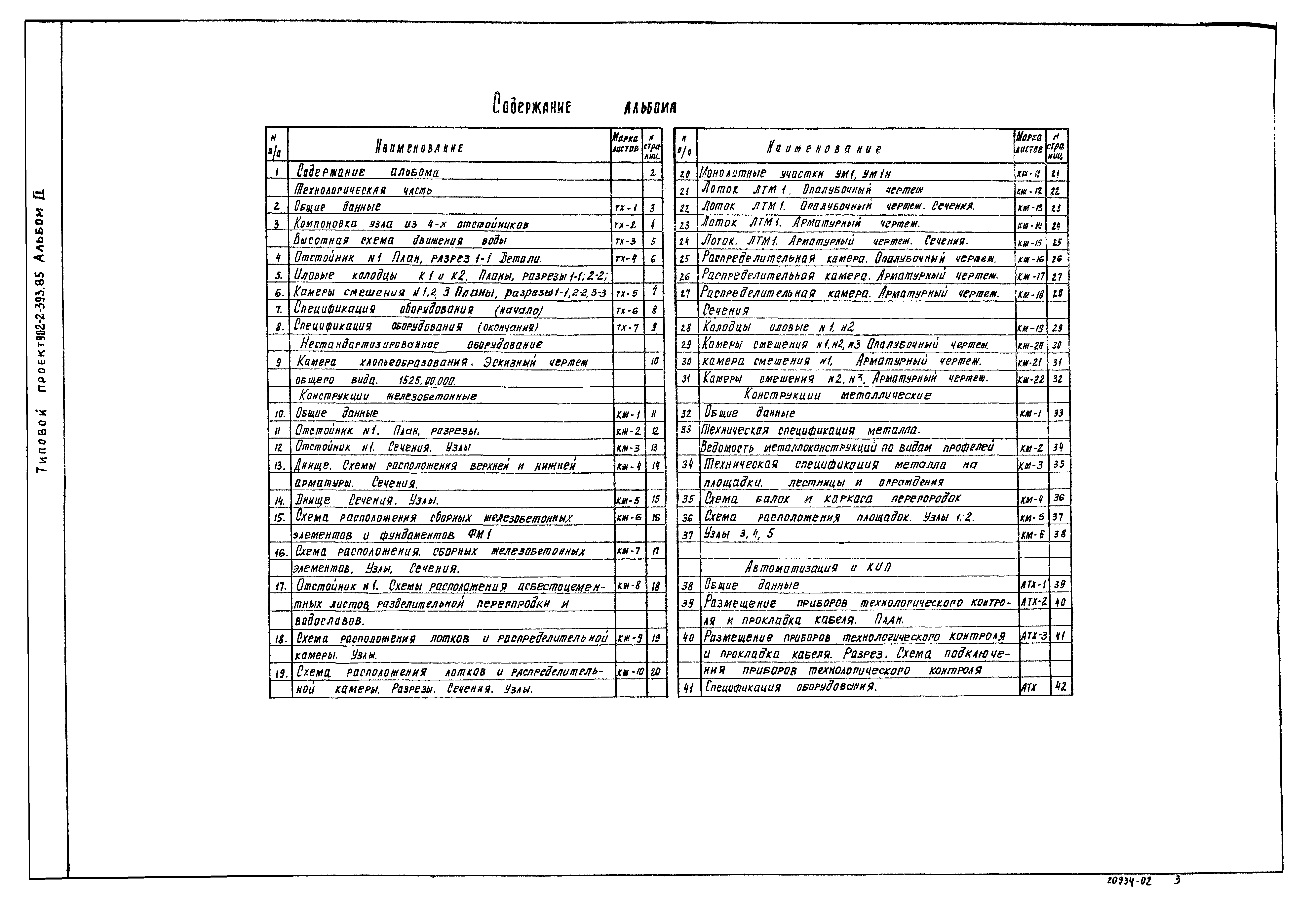 Типовой проект 902-2-393.85