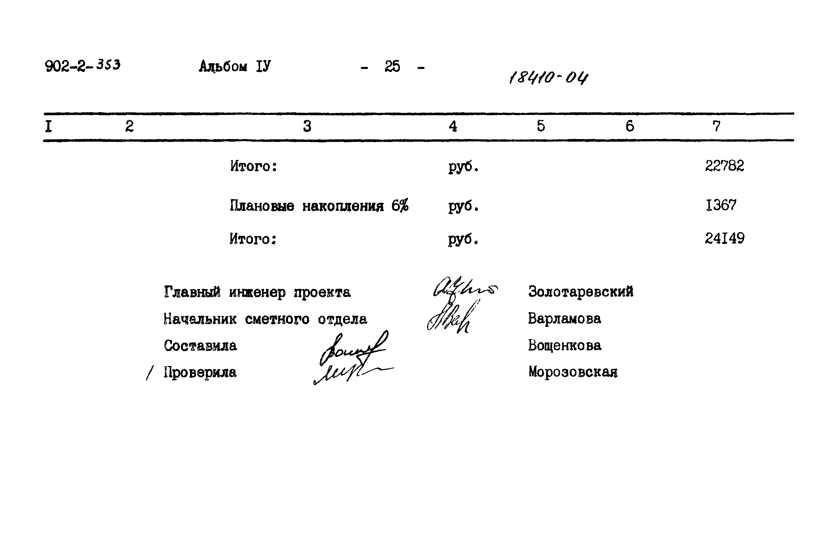 Типовой проект 902-2-353