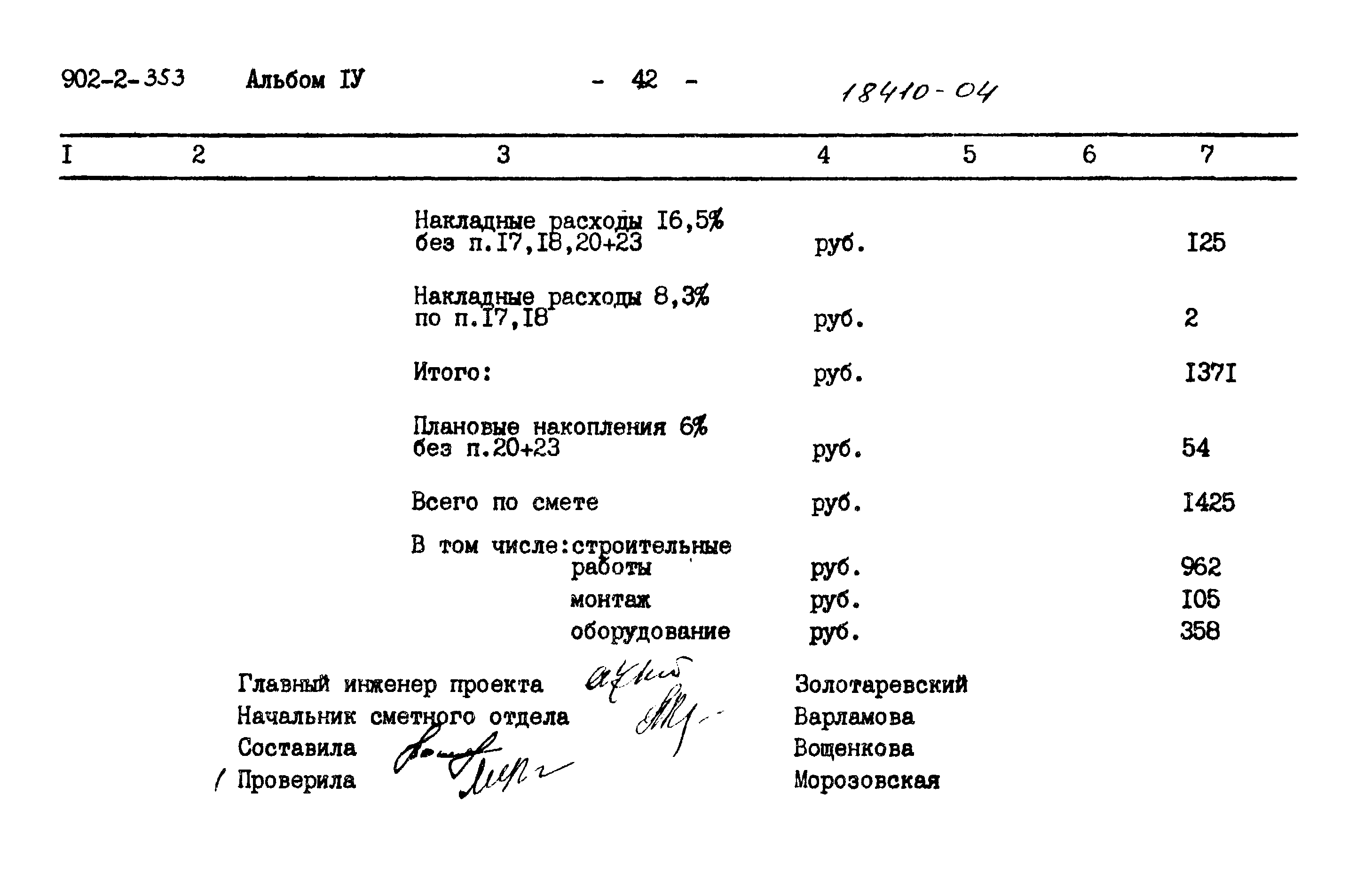 Типовой проект 902-2-353