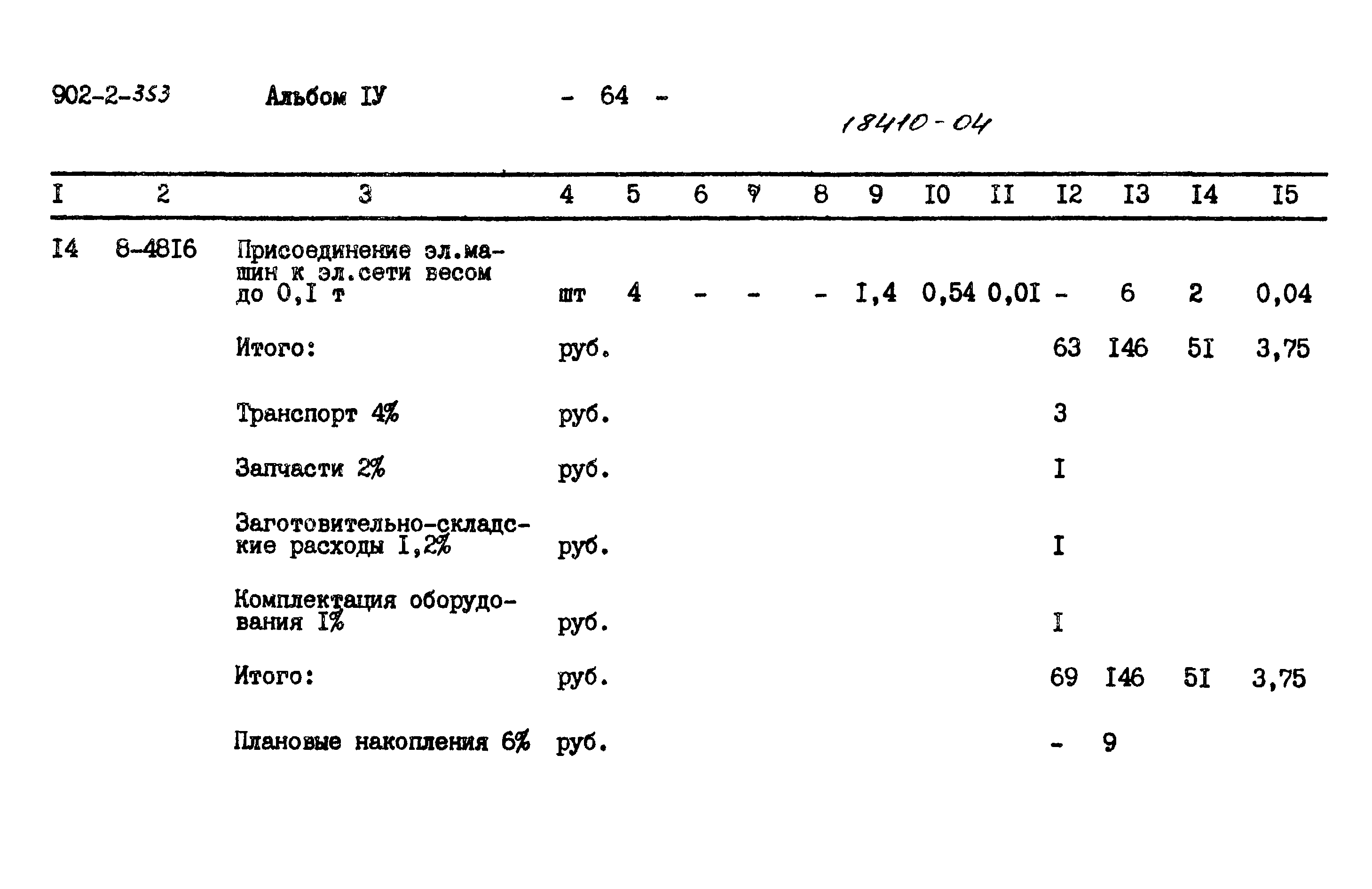 Типовой проект 902-2-353