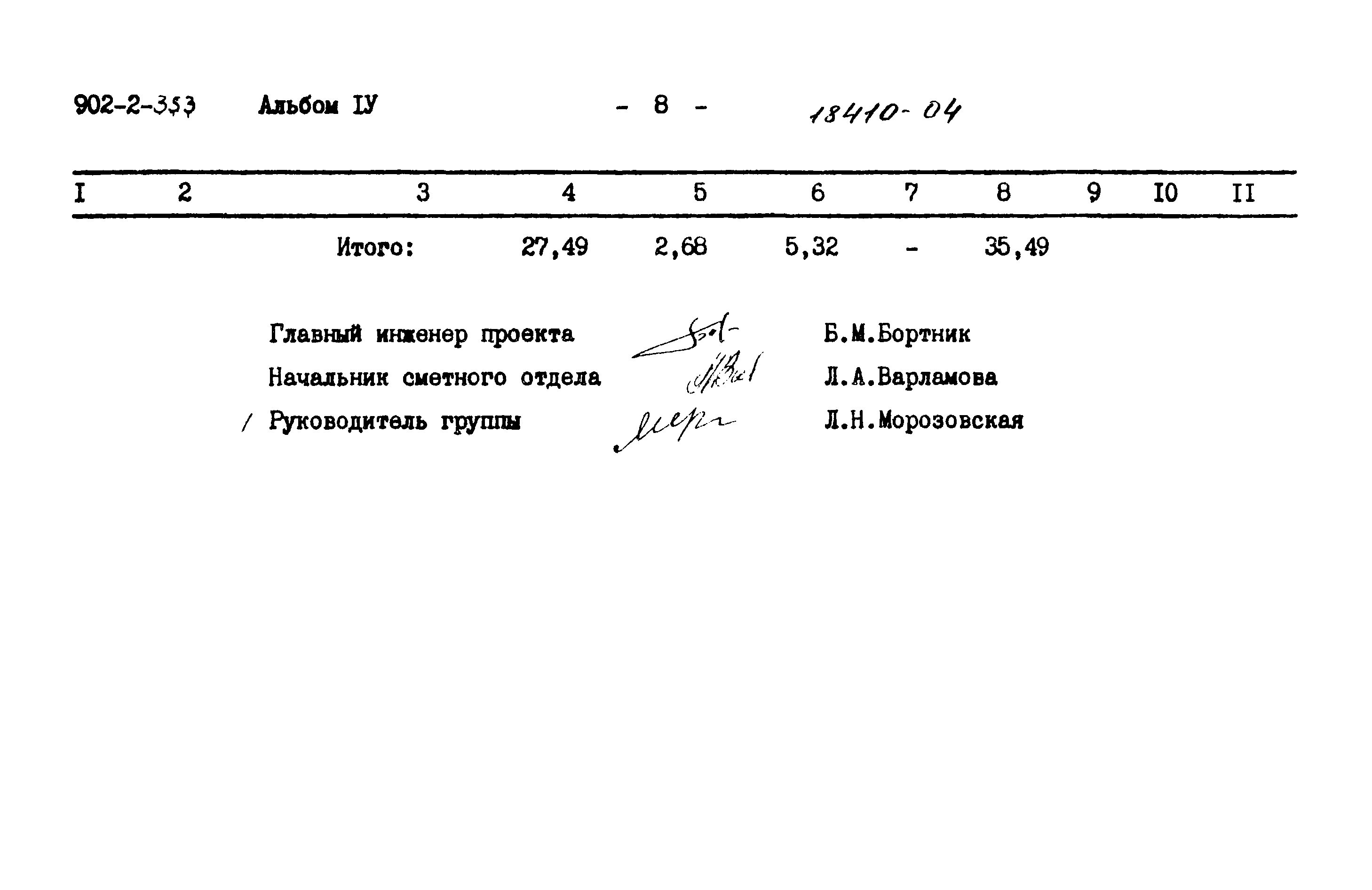 Типовой проект 902-2-353
