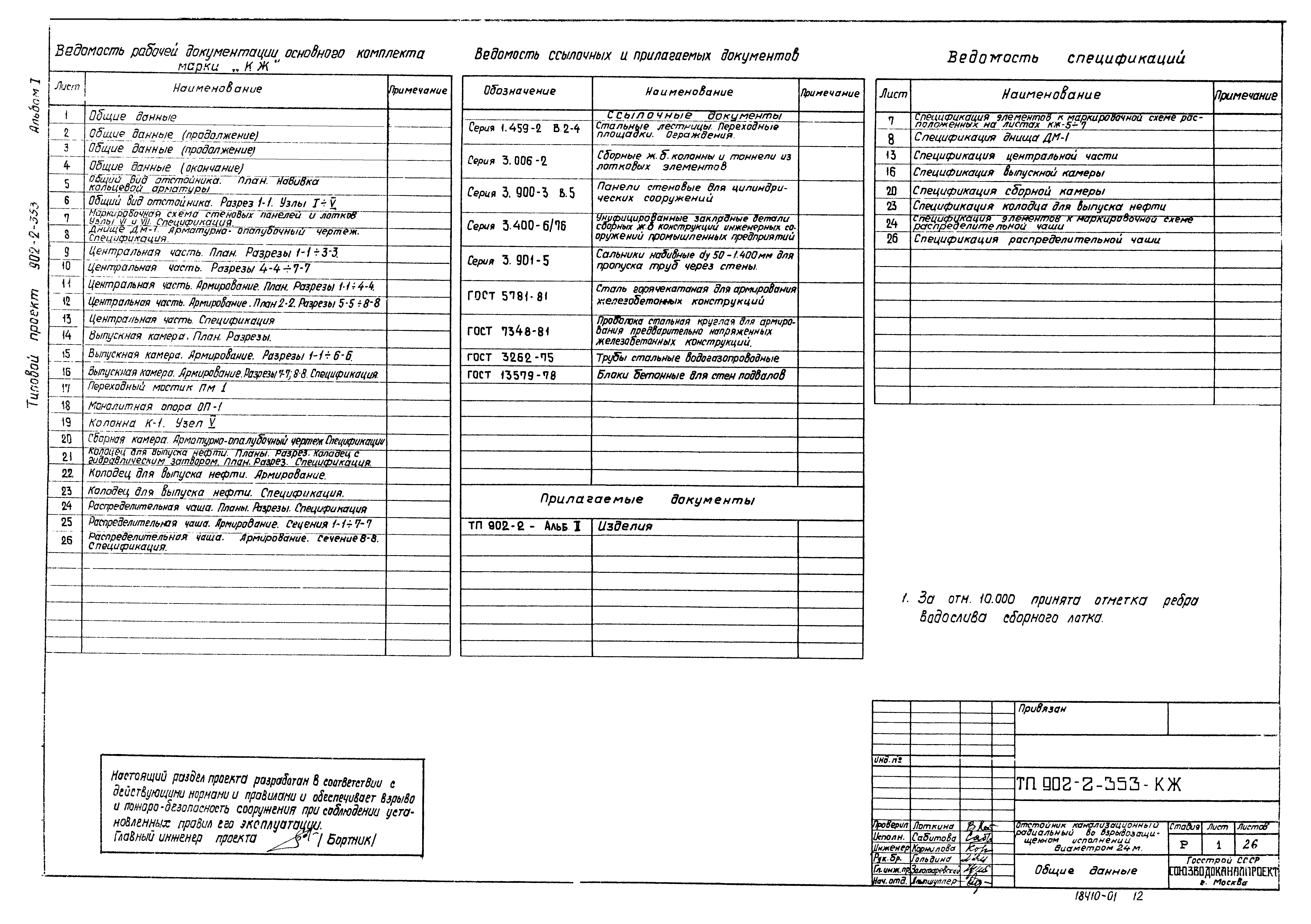 Типовой проект 902-2-353