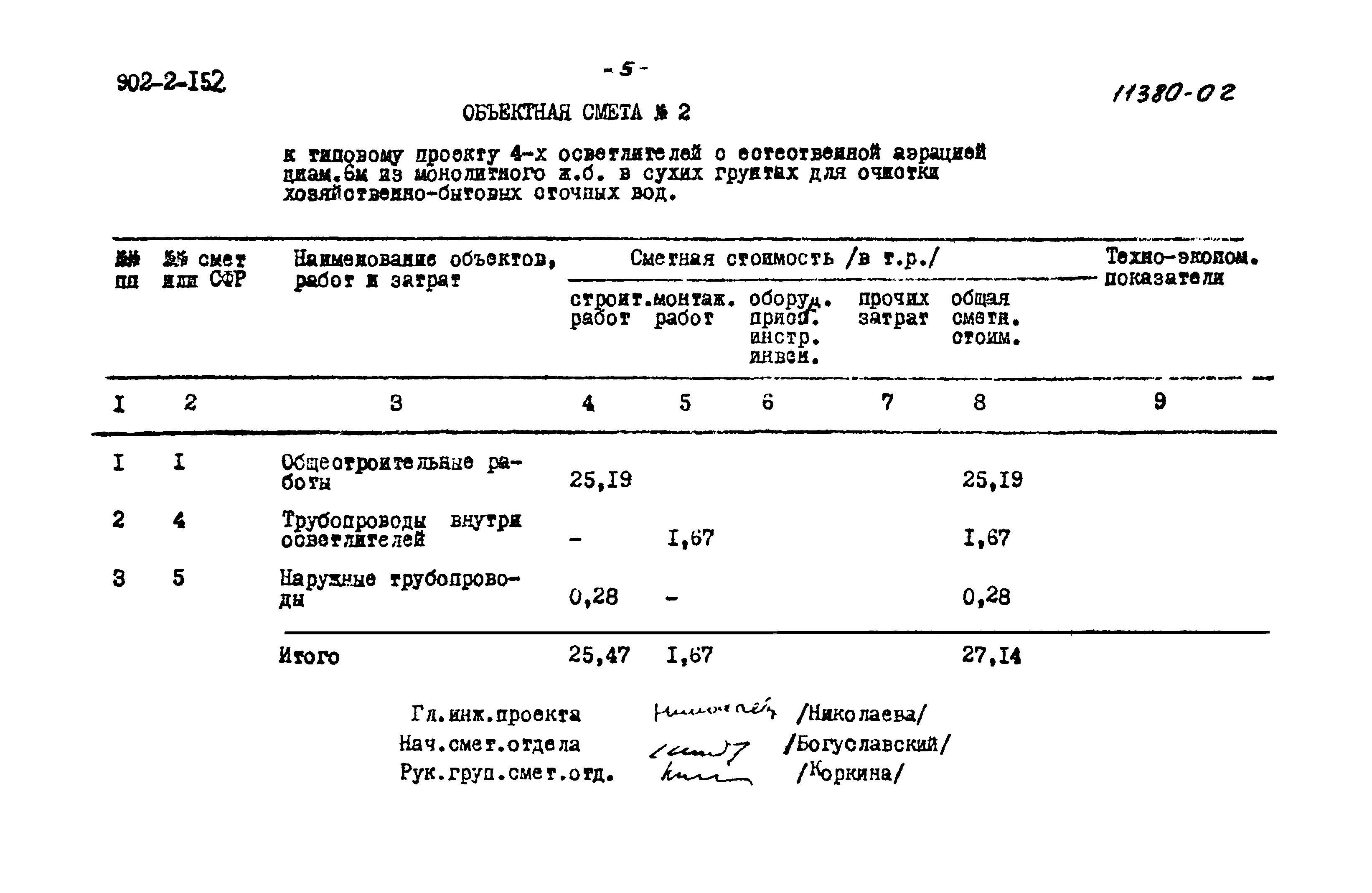 Типовой проект 902-2-152